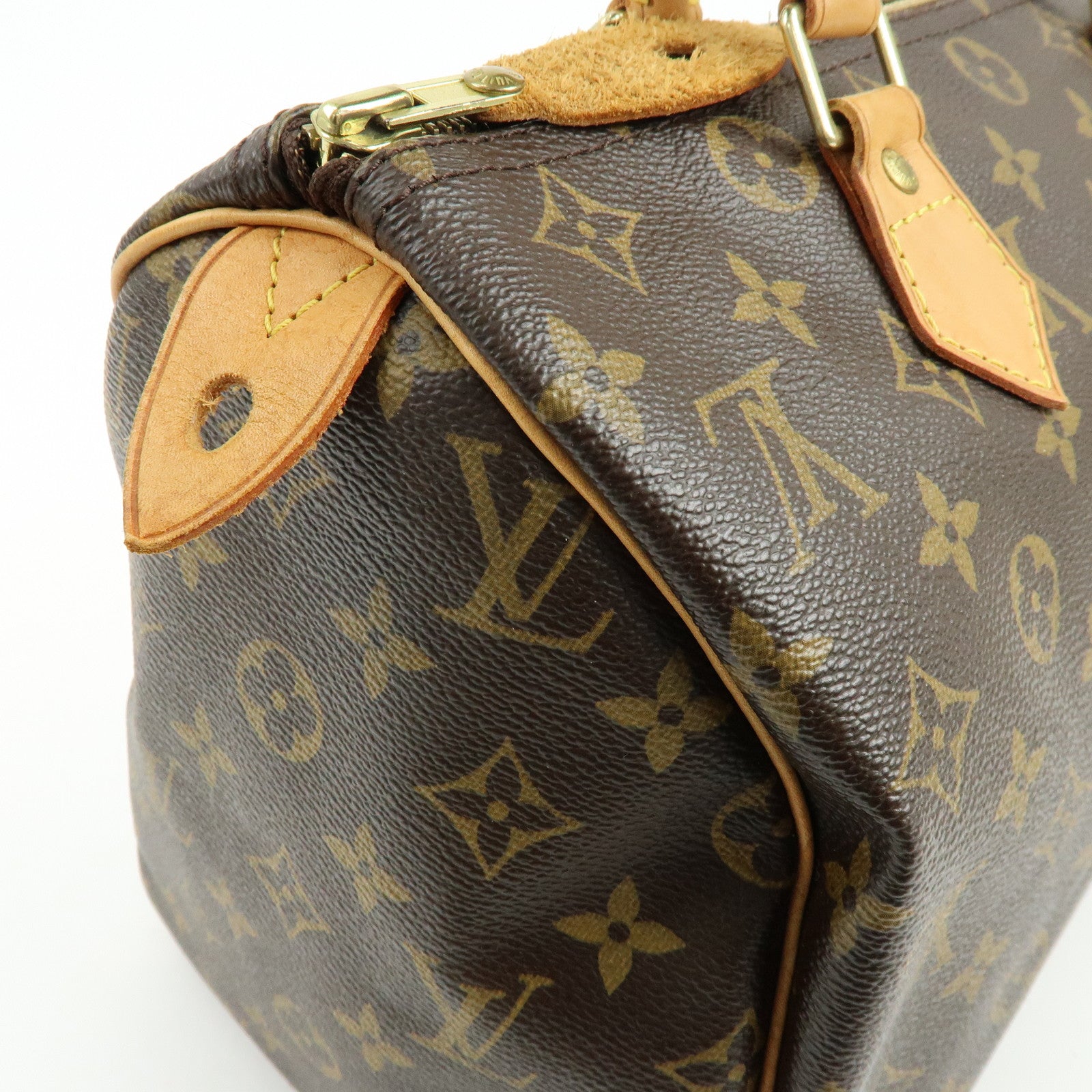 Louis Vuitton Monogram Speedy 30 Boston Bag Hand Bag Brown M41526