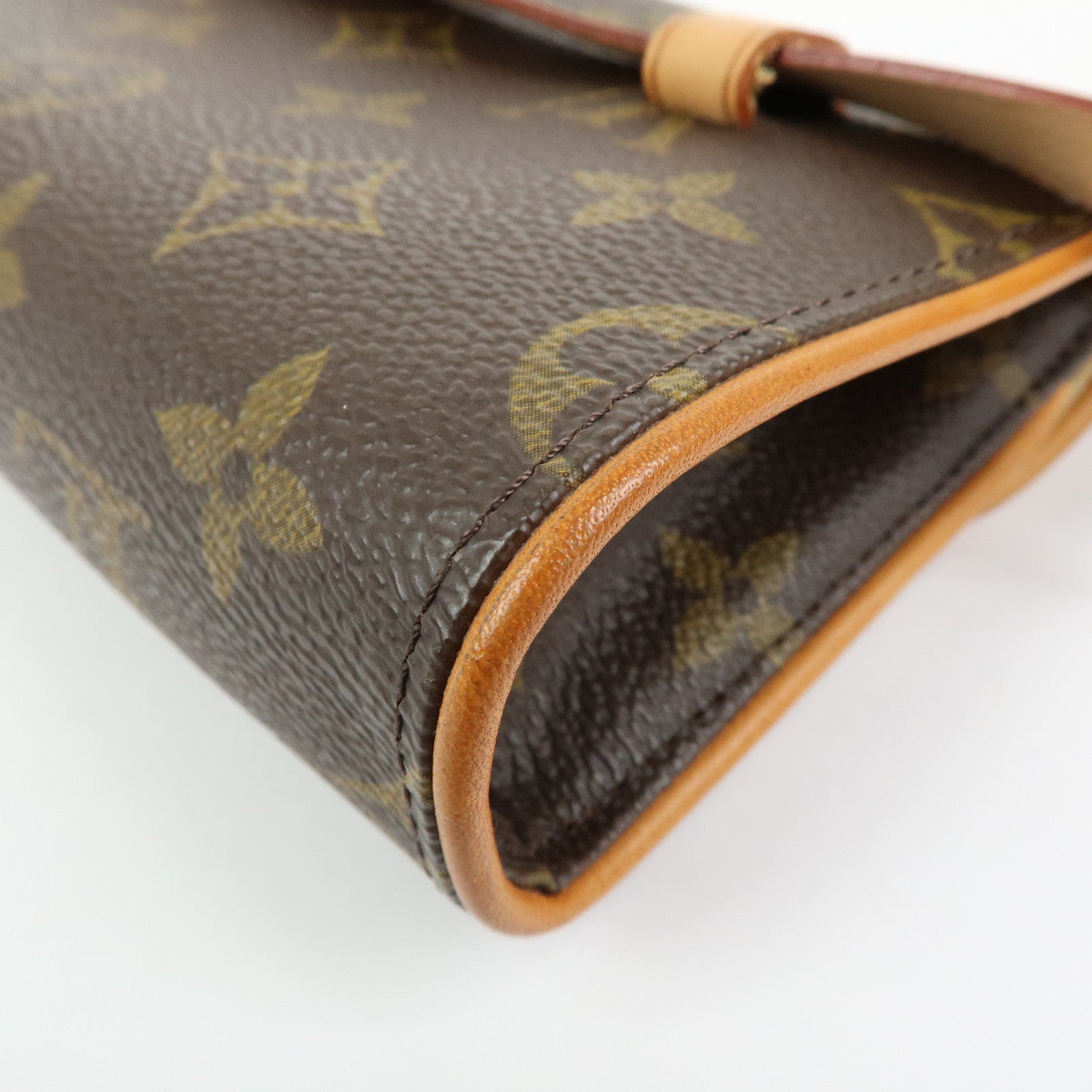 Louis Vuitton Monogram Pochette Florentine Waist Bag Belt M51855
