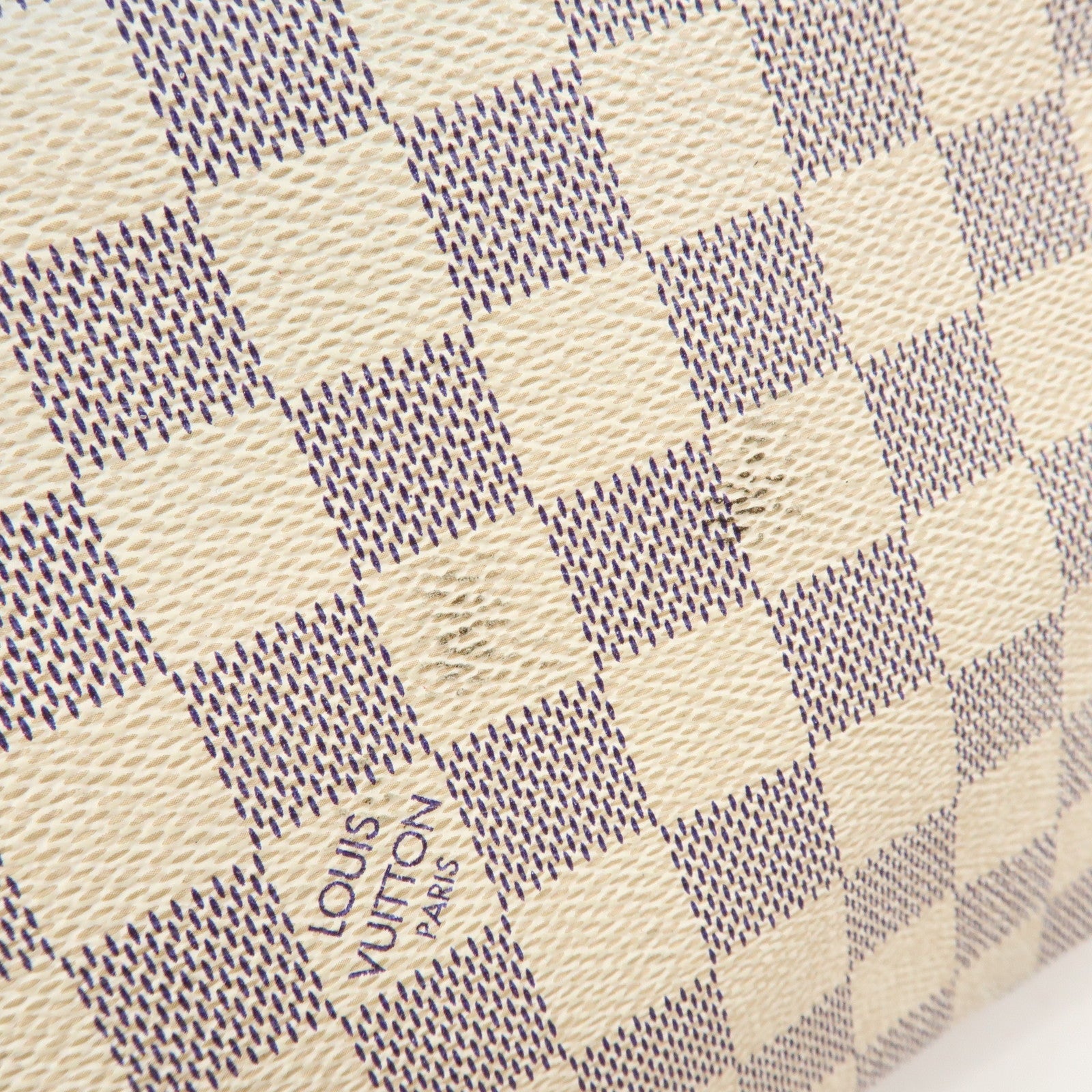Louis Vuitton Damier Azur Neverfull MM Tote Bag Shoulder Bag N51107