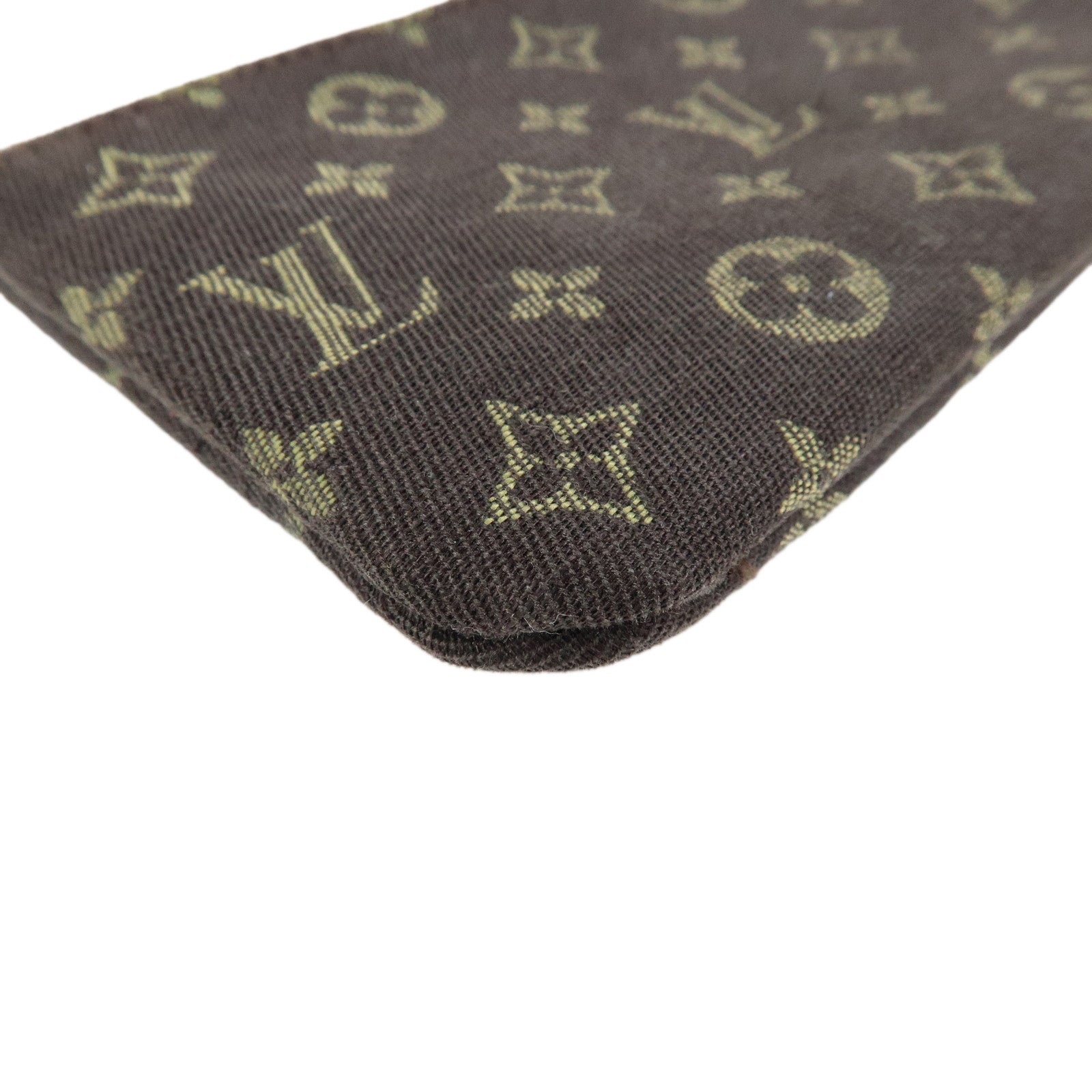 Louis Vuitton Monogram Mini Lin Pochette Cles Coin Case M95230
