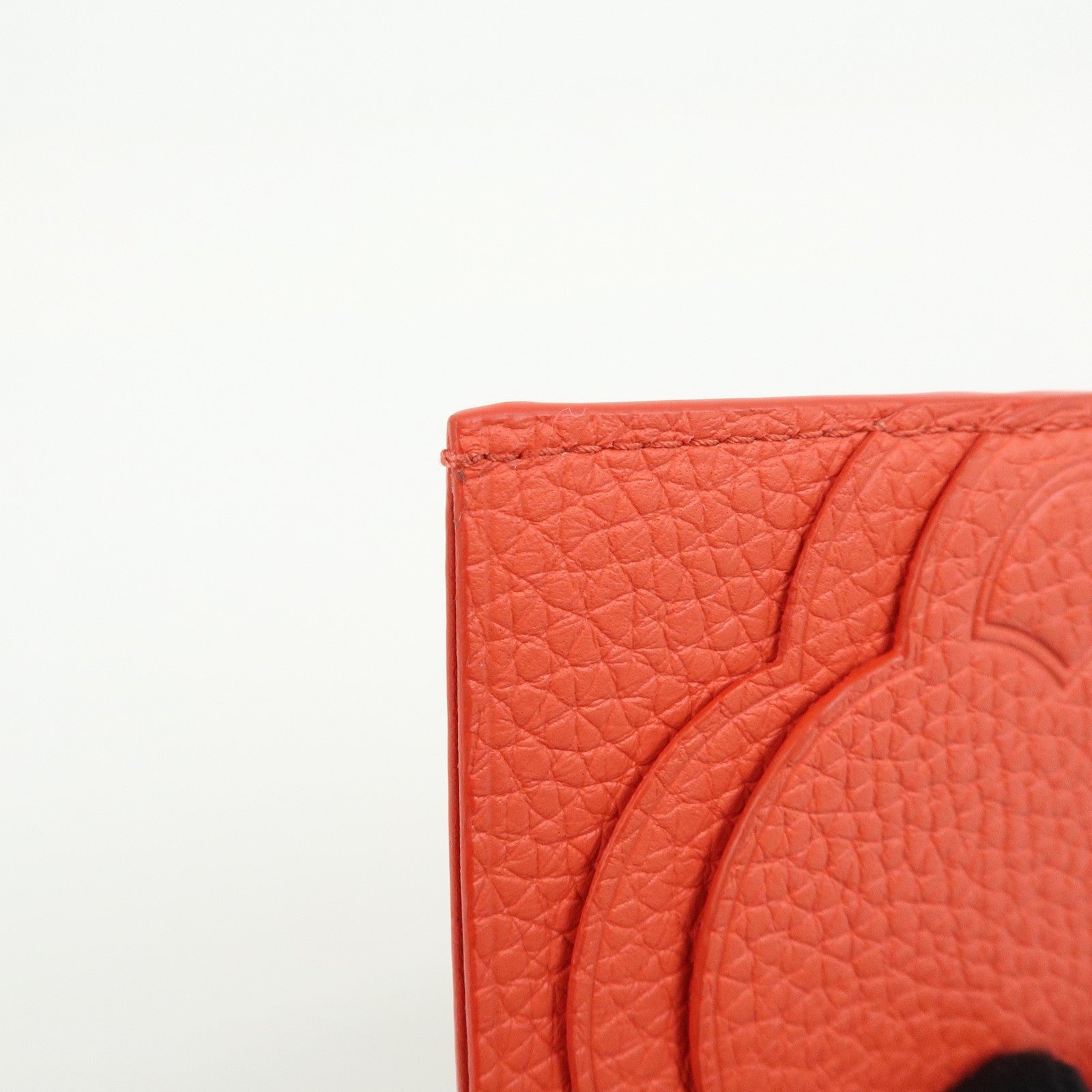 Tiffany & Co Return to Tiffany Leather Card Case Card Holder Red