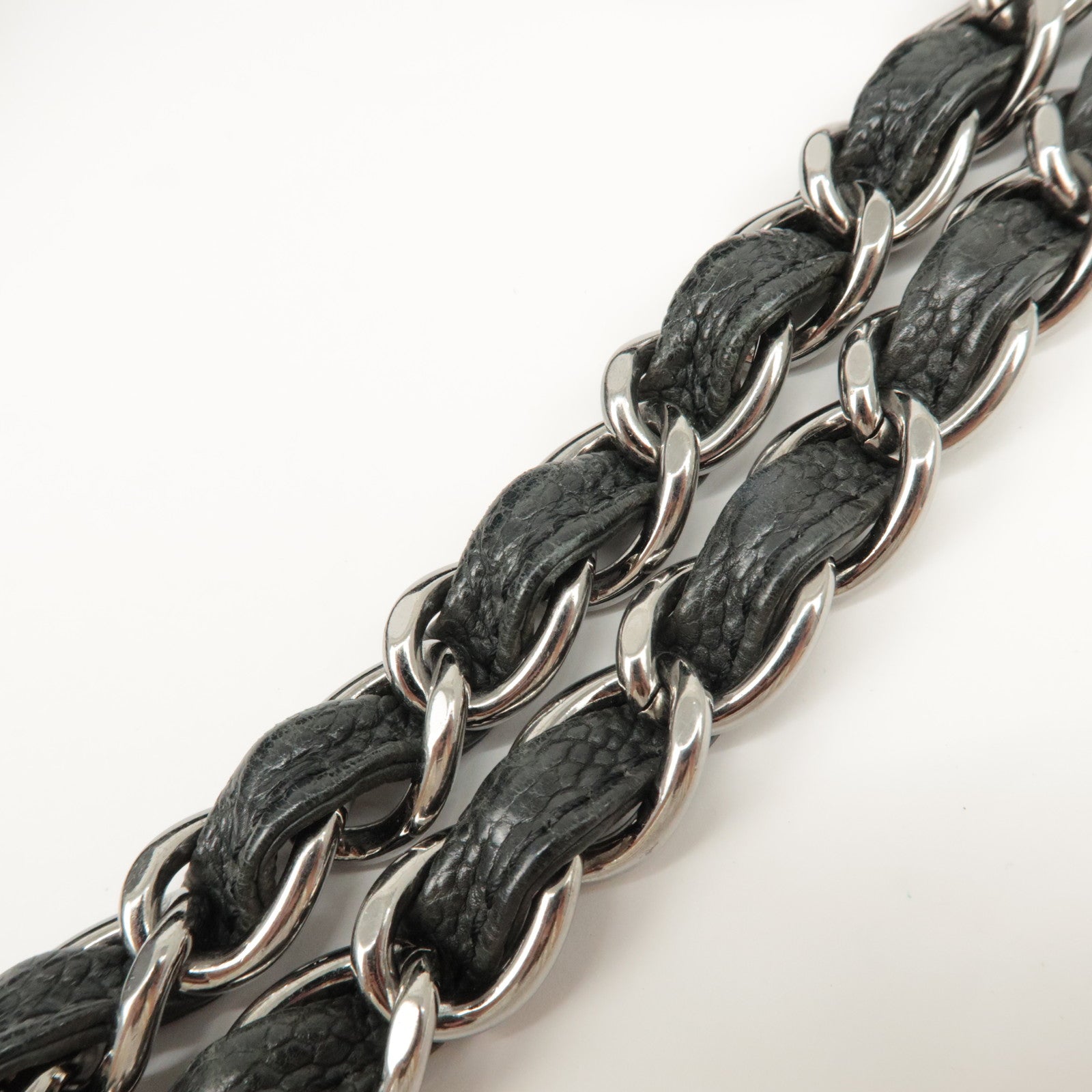 CHANEL COCO Cabus GM Caviarskin Chain Shoulder Bag Black A33450 Used