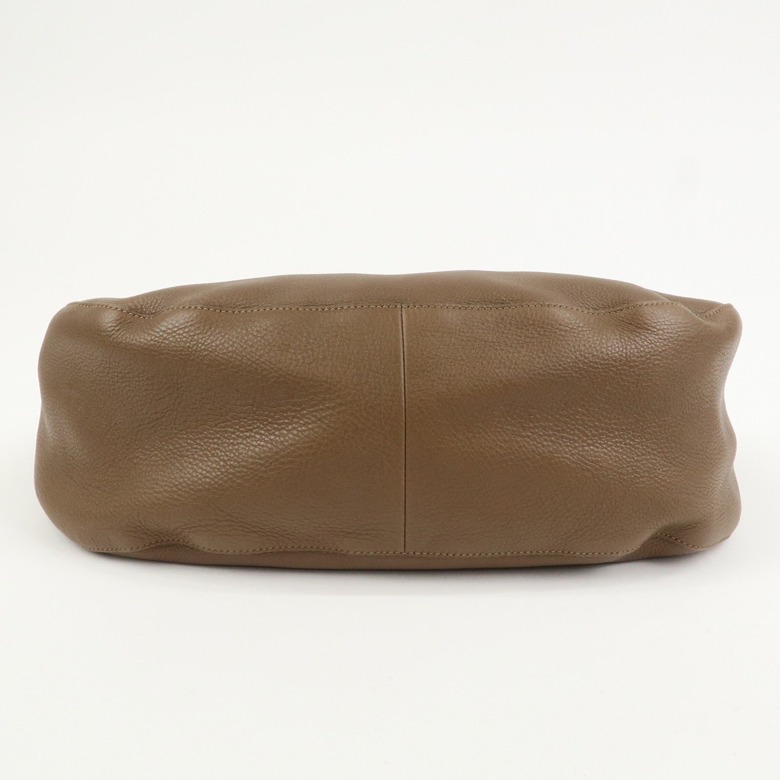 GUCCI Interlocking G Leather Tote Bag Shoulder Bag Brown 309531