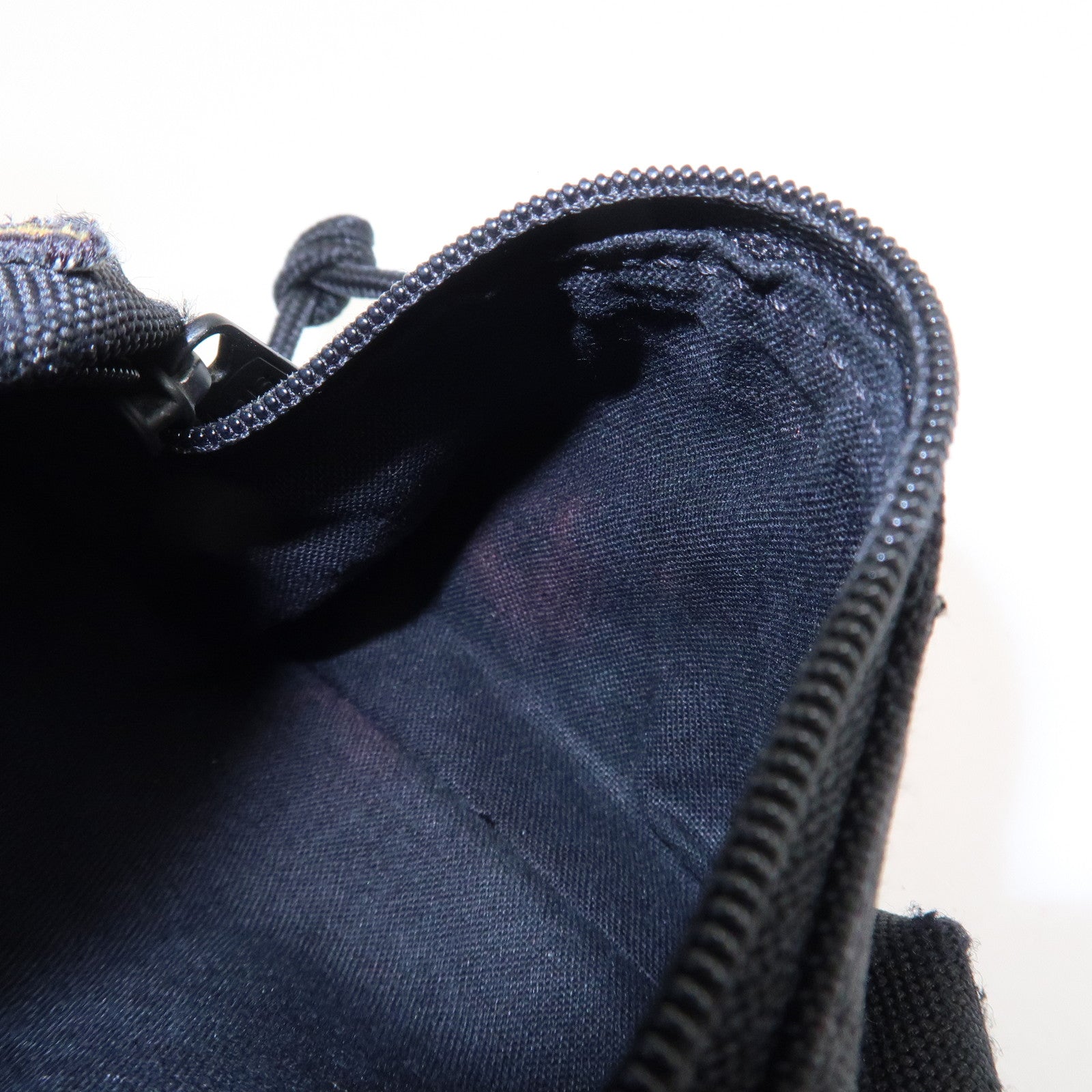 BALENCIAGA Logo Nylon Explorer Mini Shoulder Bag Black 656060