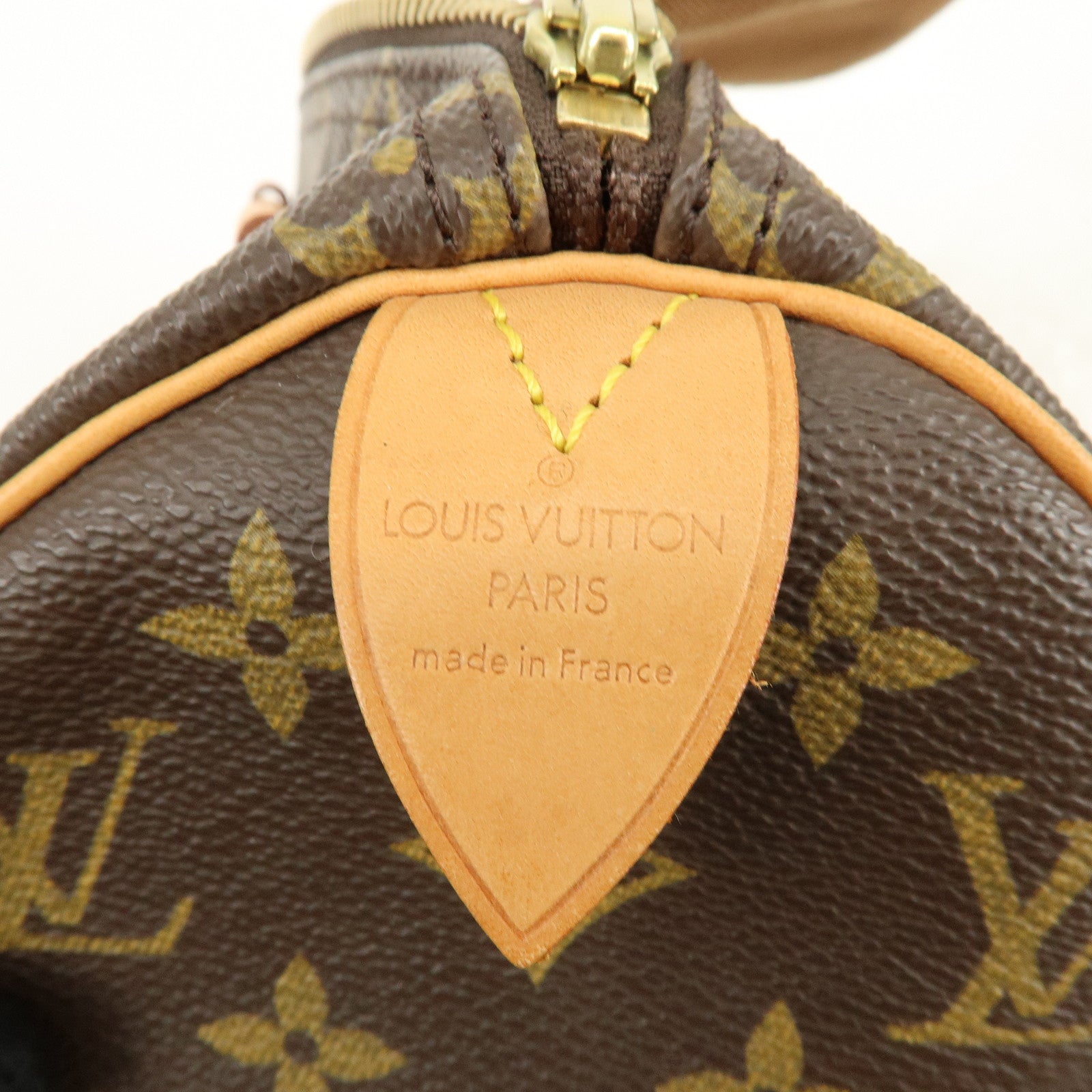Louis Vuitton Monogram Speedy 25 Boston Bag Hand Bag Brown M41528