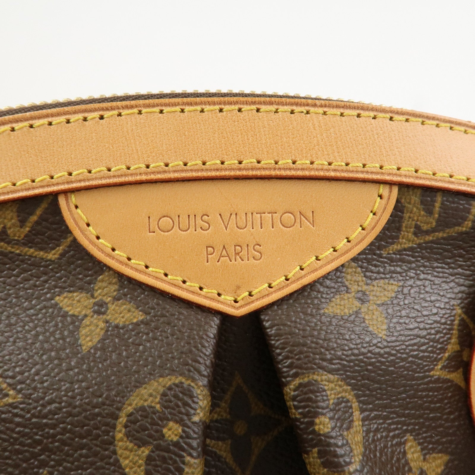 Louis Vuitton Monogram Tivoli PM Hand Bag Shoulder Bag Brown M40143