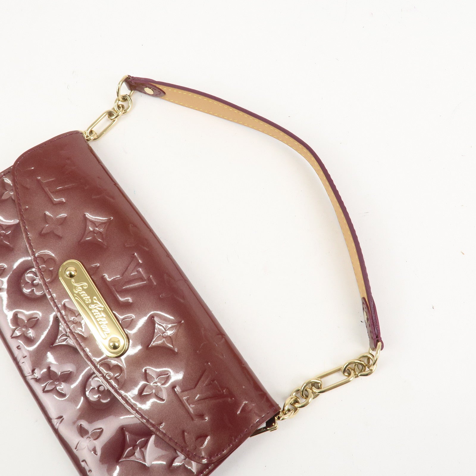 Louis Vuitton Monogram Vernis Sunset Boulevard Hand Bag M93571