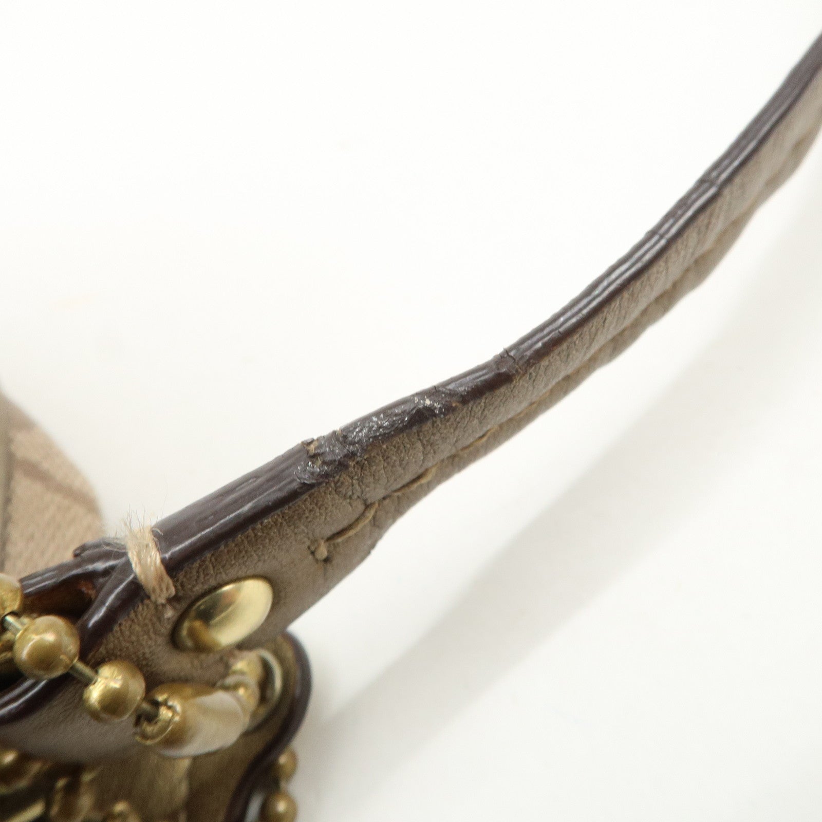 COACH Set of 3 Shoulder Bag Hand Bag Blue Brown