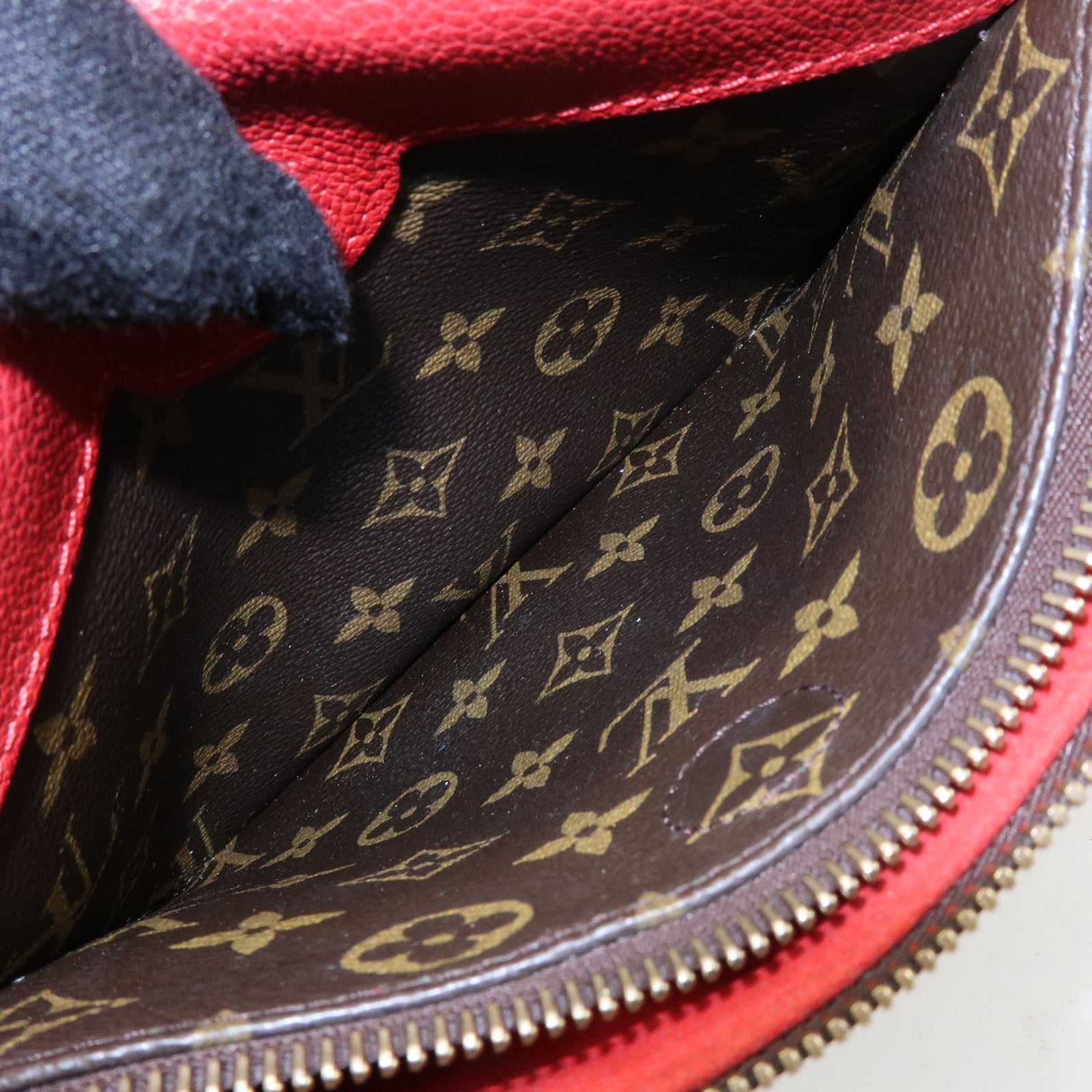Louis Vuitton Monogram Twice Shoulder Crossbody Bag Cerise M50184