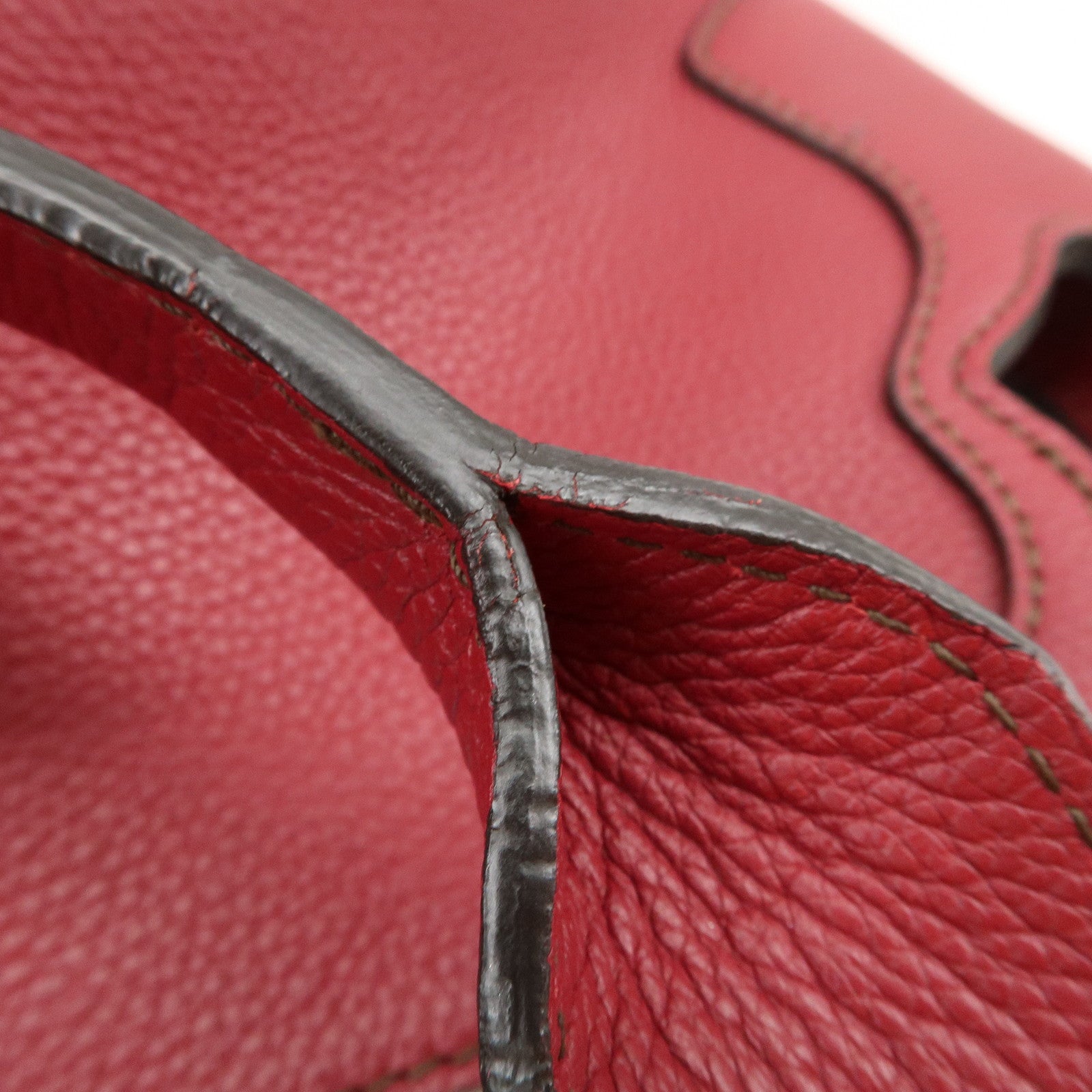 Cartier Marcello de Cartier MM Shoulder Bag Hand Bag Bordeaux