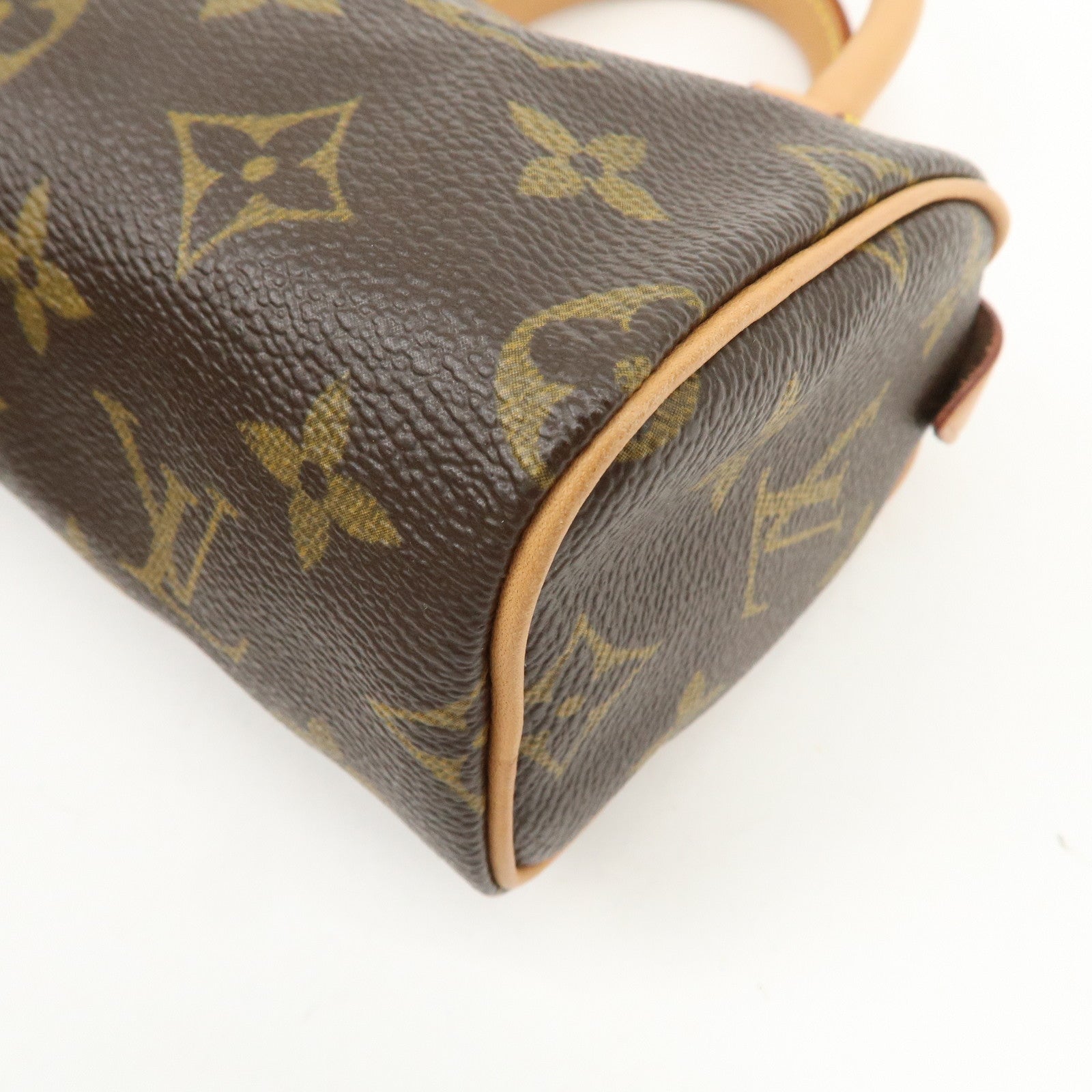 Louis Vuitton Monogram Mini Speedy Hand Bag Shoulder Bag M41534