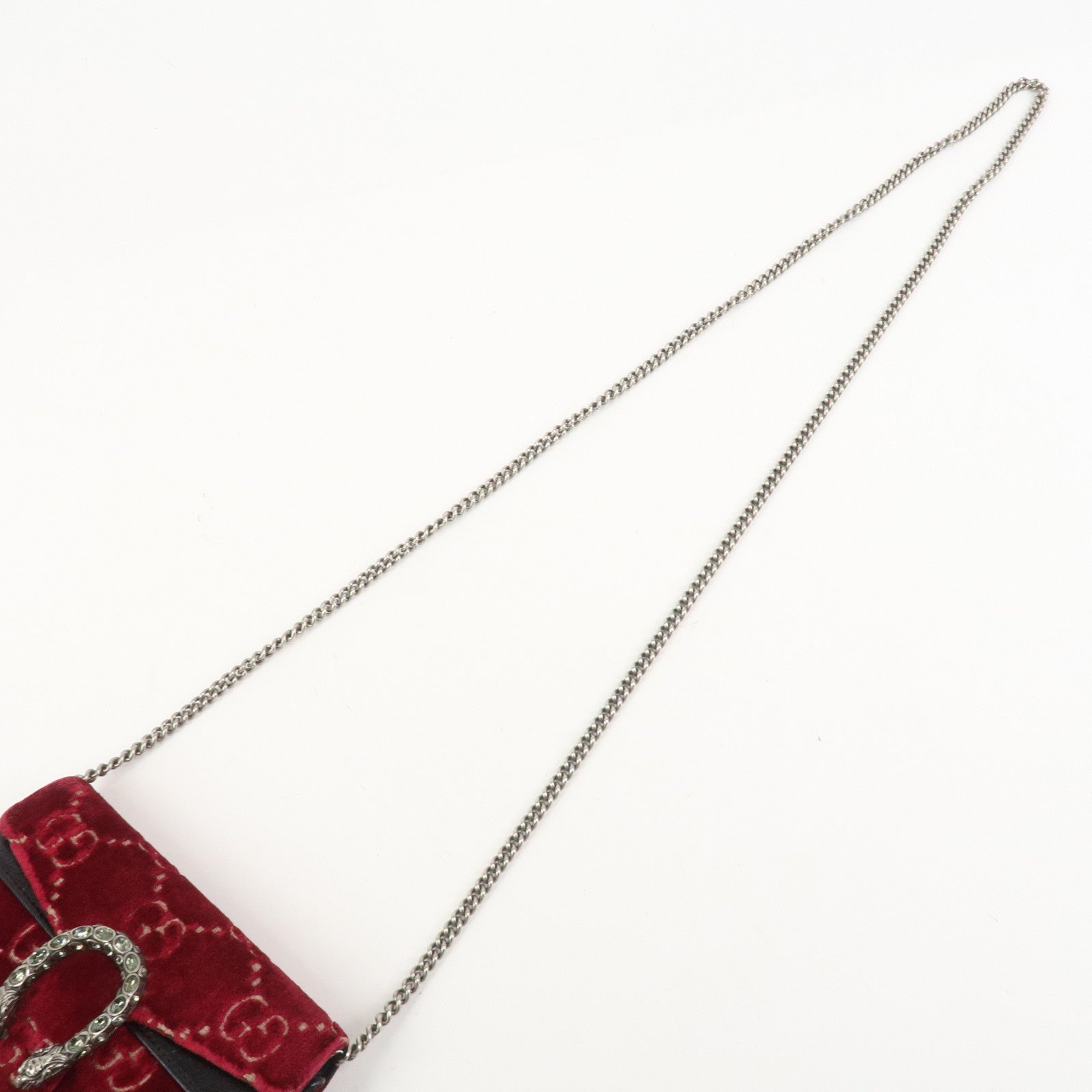 GUCCI Dionysus Super Mini Bag Leather Chain Shoulder Bag 476432