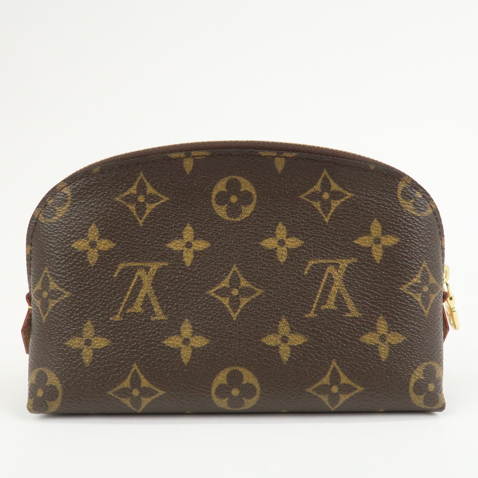 Louis Vuitton Monogram Pochette Cosmetic Pouch Brown M47515