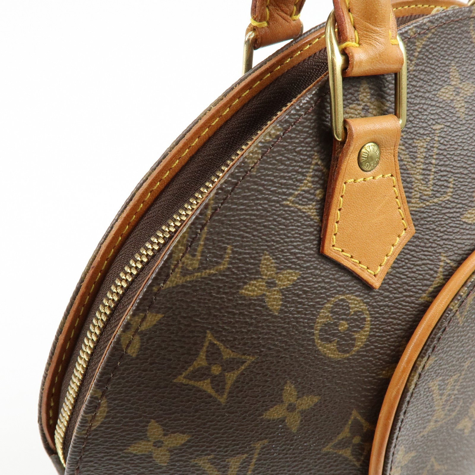 Louis Vuitton Monogram Ellipse PM Hand Bag Brown M51127