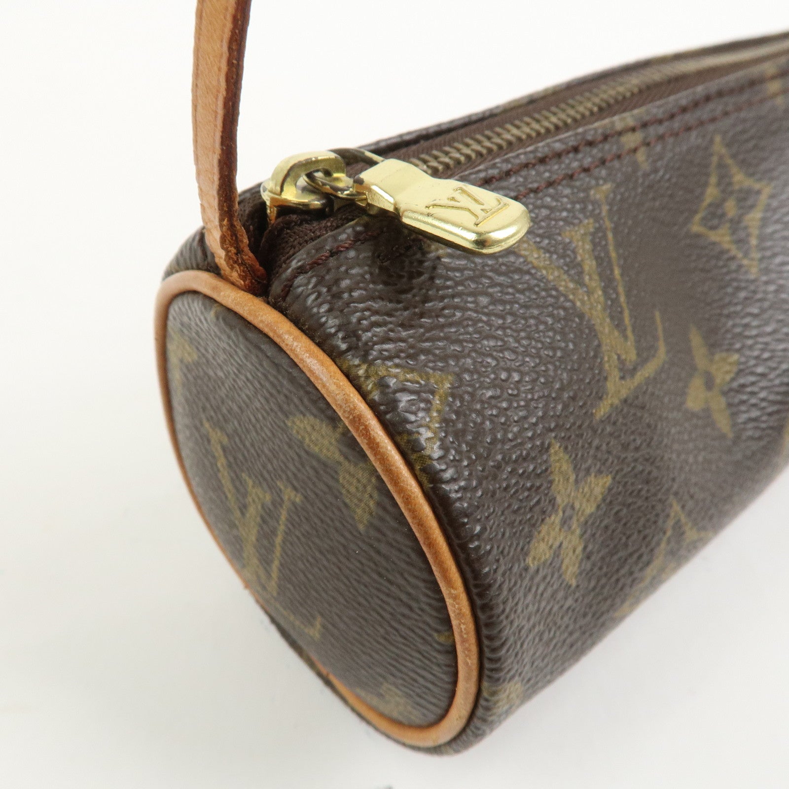 Louis Vuitton Mini Pouch for Papillon Bag New Style Brown