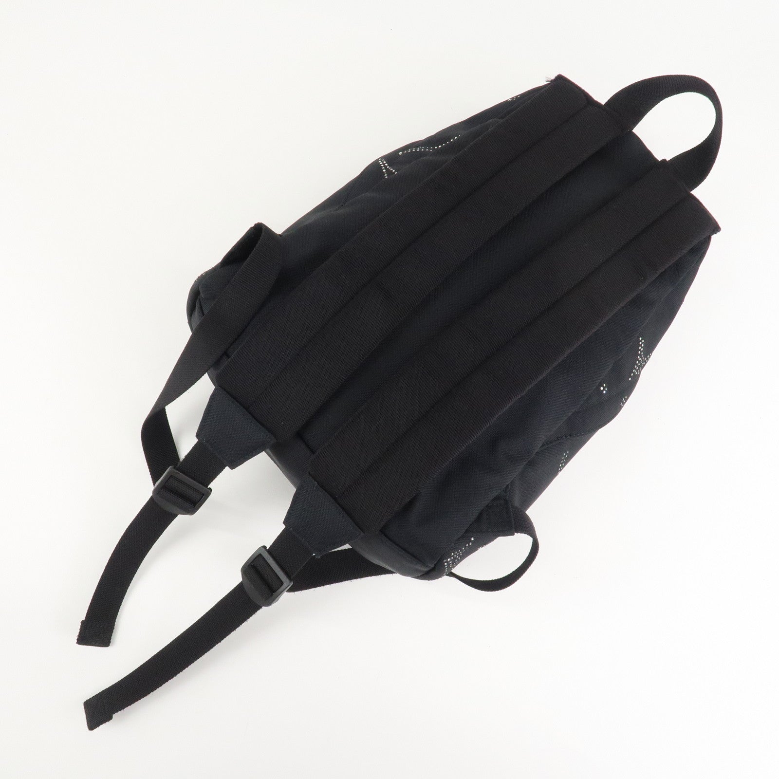 BALENCIAGA Explore Nylon Backpack Eiffel Tower Black 558163