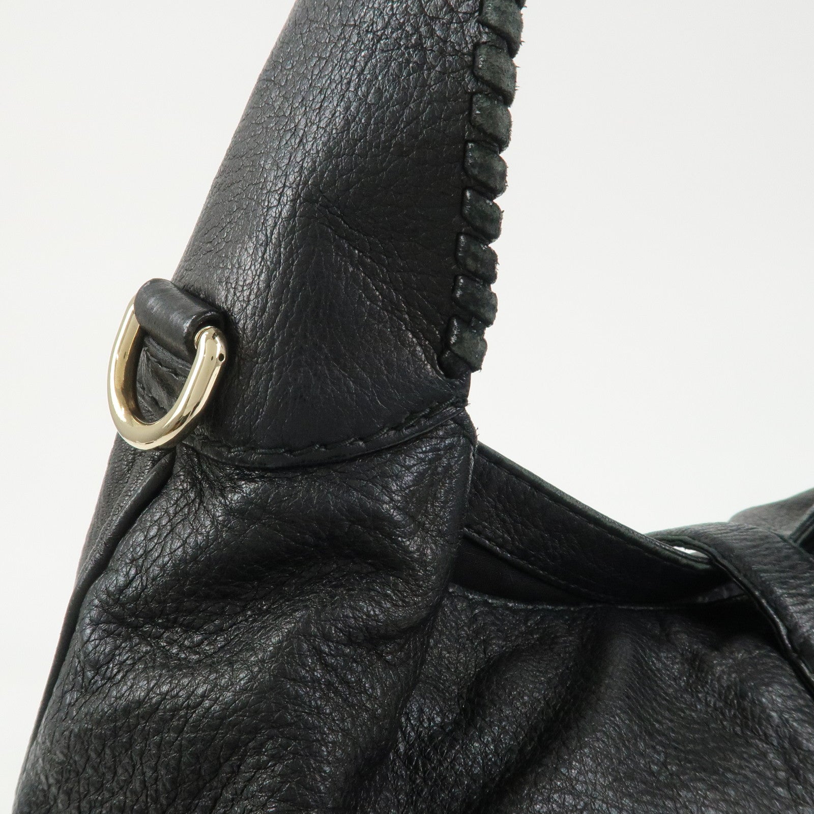 GUCCI New Jackie Bamboo Leather 2WAY Bag Shoulder Bag 223929