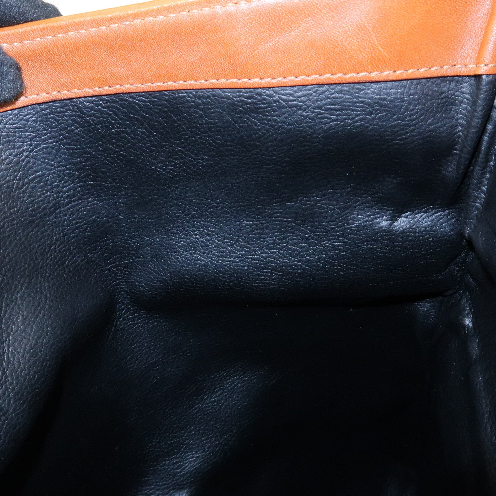FENDI Zucca PVC Coated Canvas Leather Clutch Bag Brown 2487133