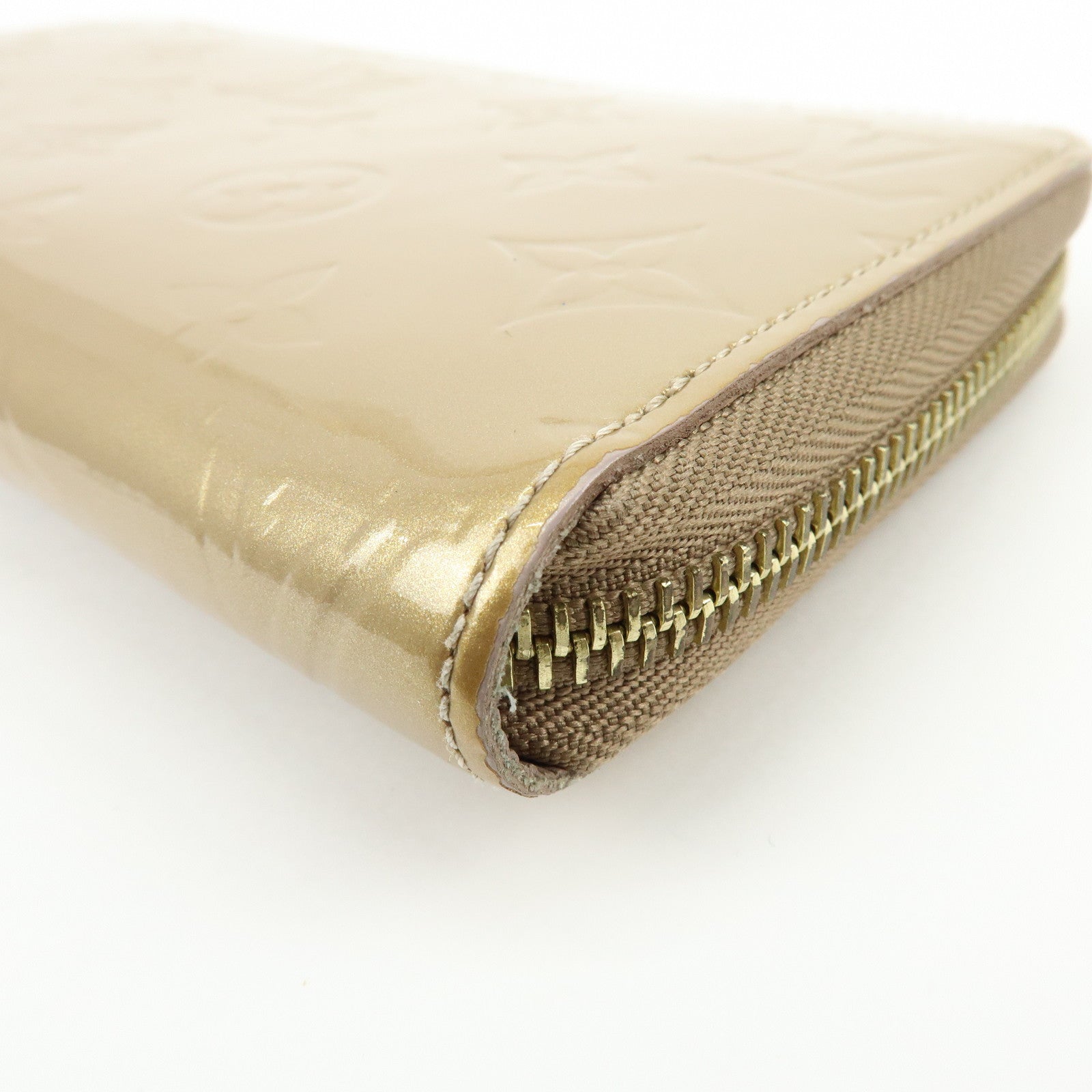 Louis Vuitton Monogram Vernis Round Zippy Long Wallet M91761
