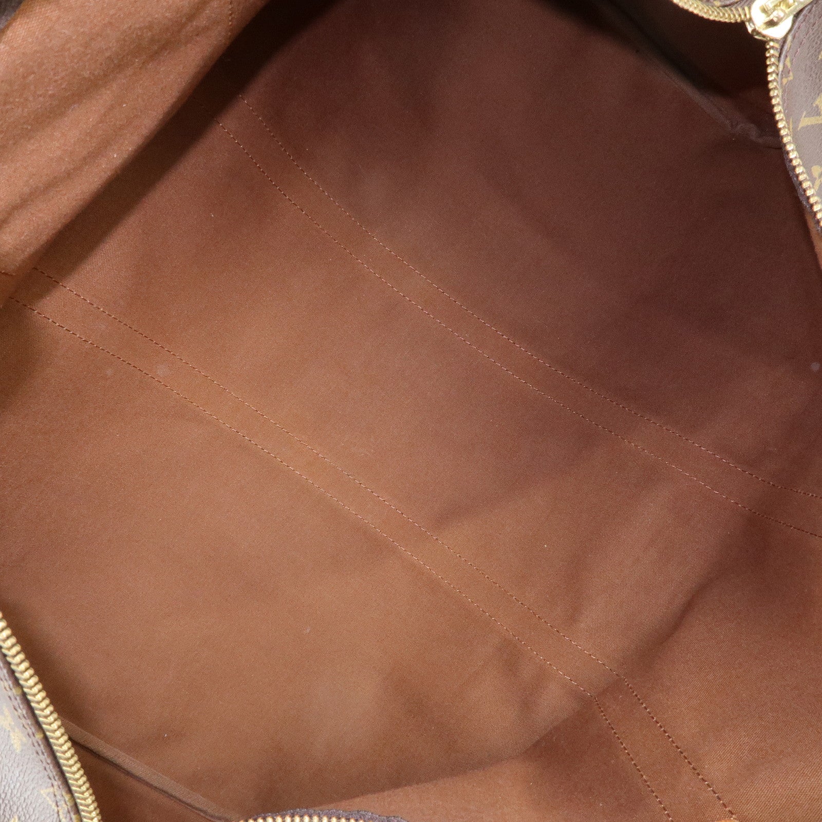 Louis Vuitton Monogram Keep All 55 Boston Bag Brown M41424