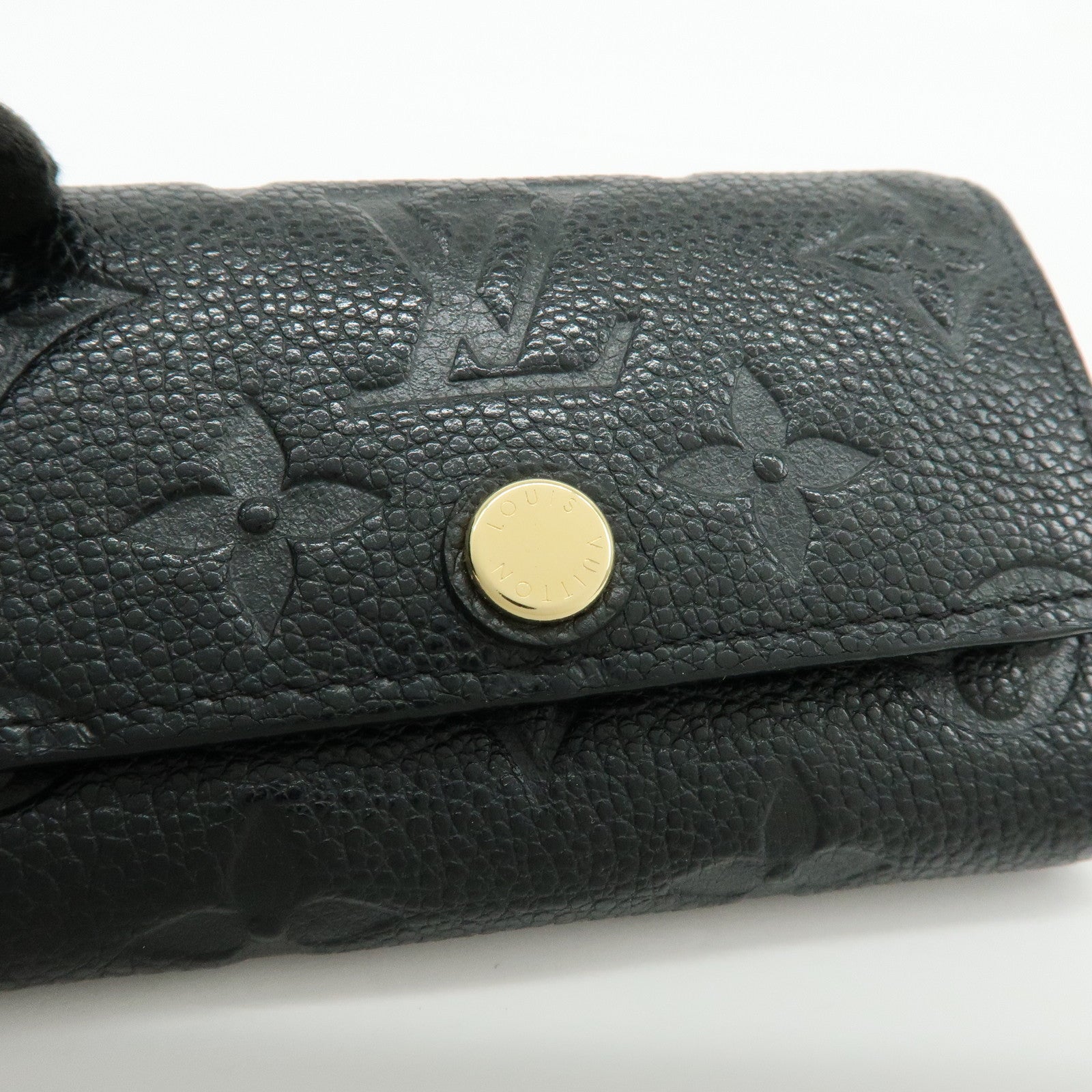 Louis Vuitton Monogram Empreinte Multicles 6 Key Case Noir M64421