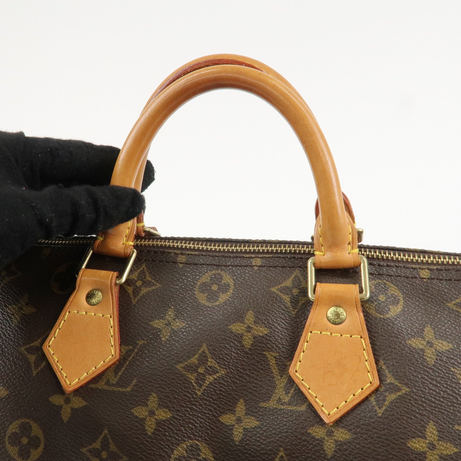 Louis Vuitton Monogram Speedy 30 Hand Bag Boston Bag M41526 Used
