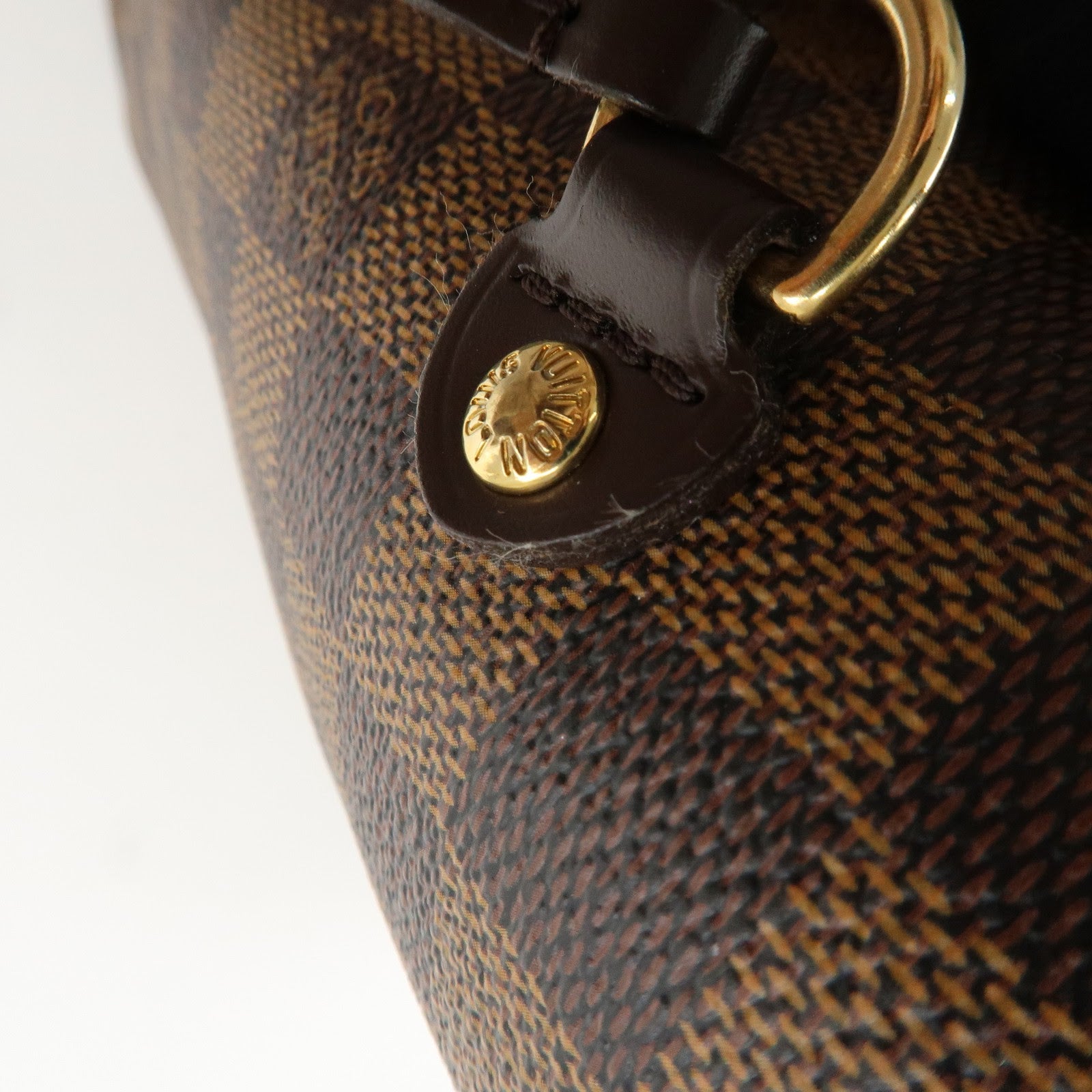 Louis Vuitton Damier Neverfull MM Tote Bag Shoulder Bag N51105 Used