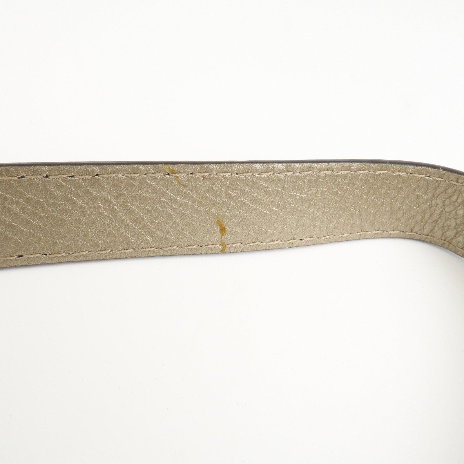 GUCCI Bamboo Leather Bella 2Way Shoulder Bag Hand Bag Gold 282301