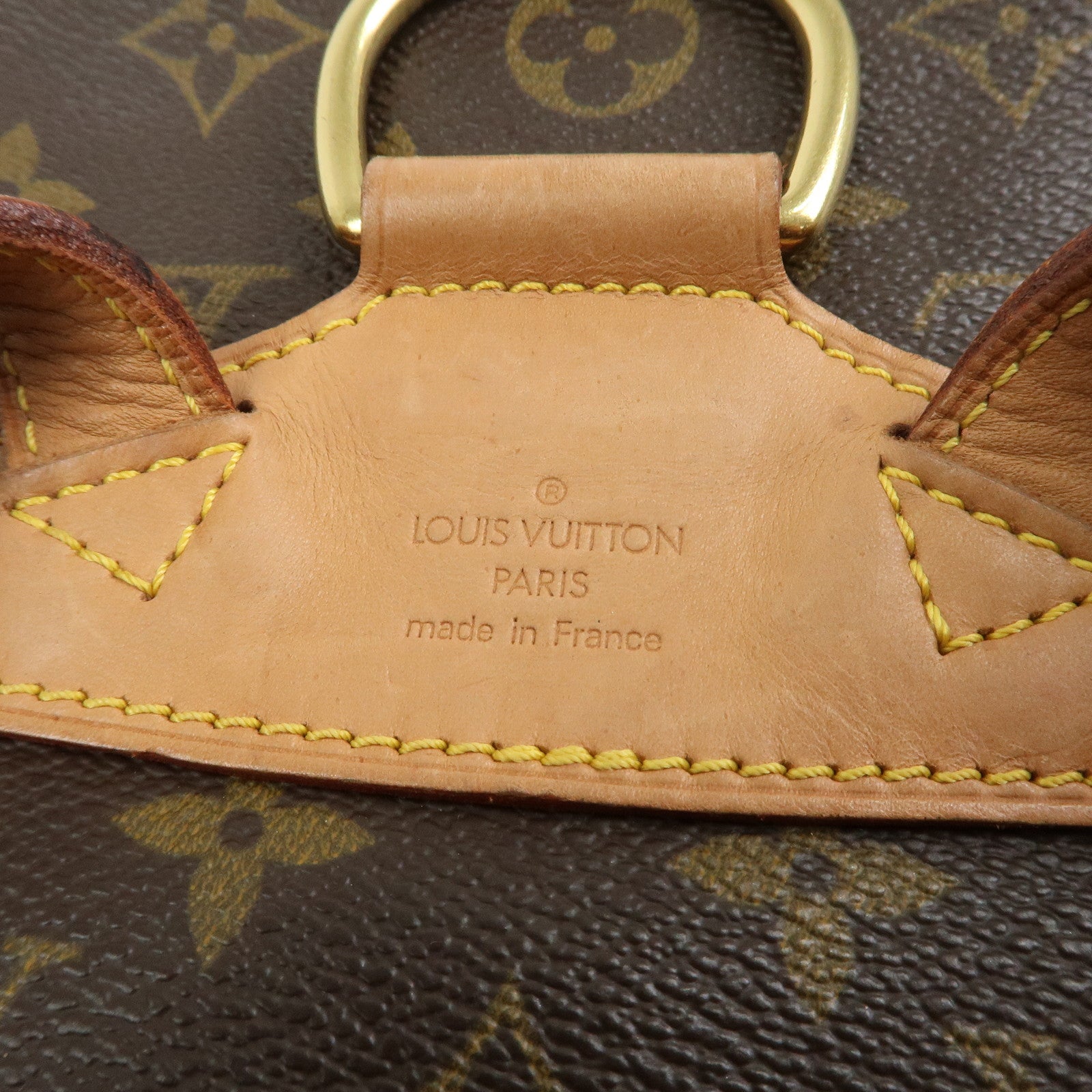 Louis Vuitton Monogram Canvas Montsouris MM Backpack Brown M51136