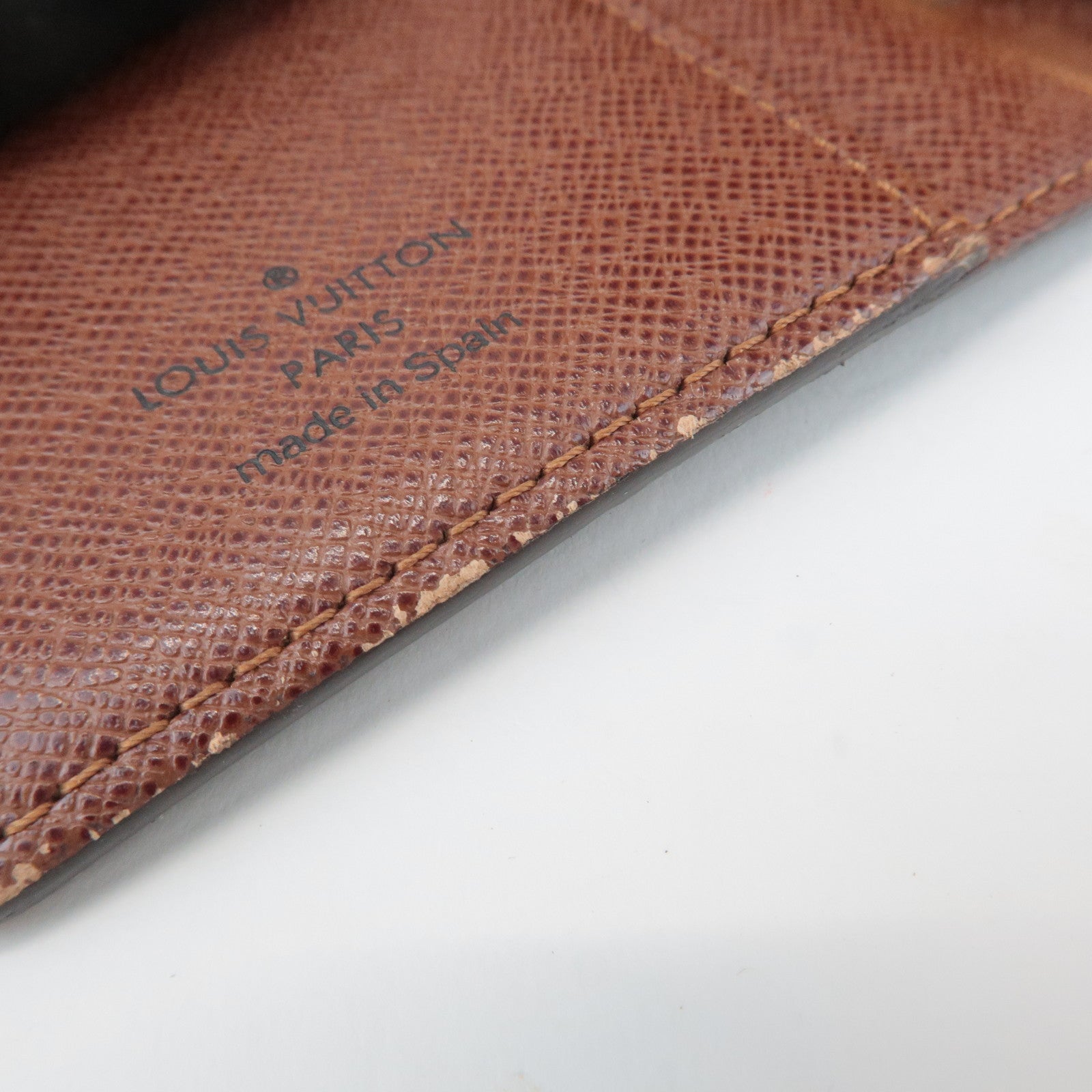 Louis Vuitton Monogram Agenda PM Planner Cover Brown R20005