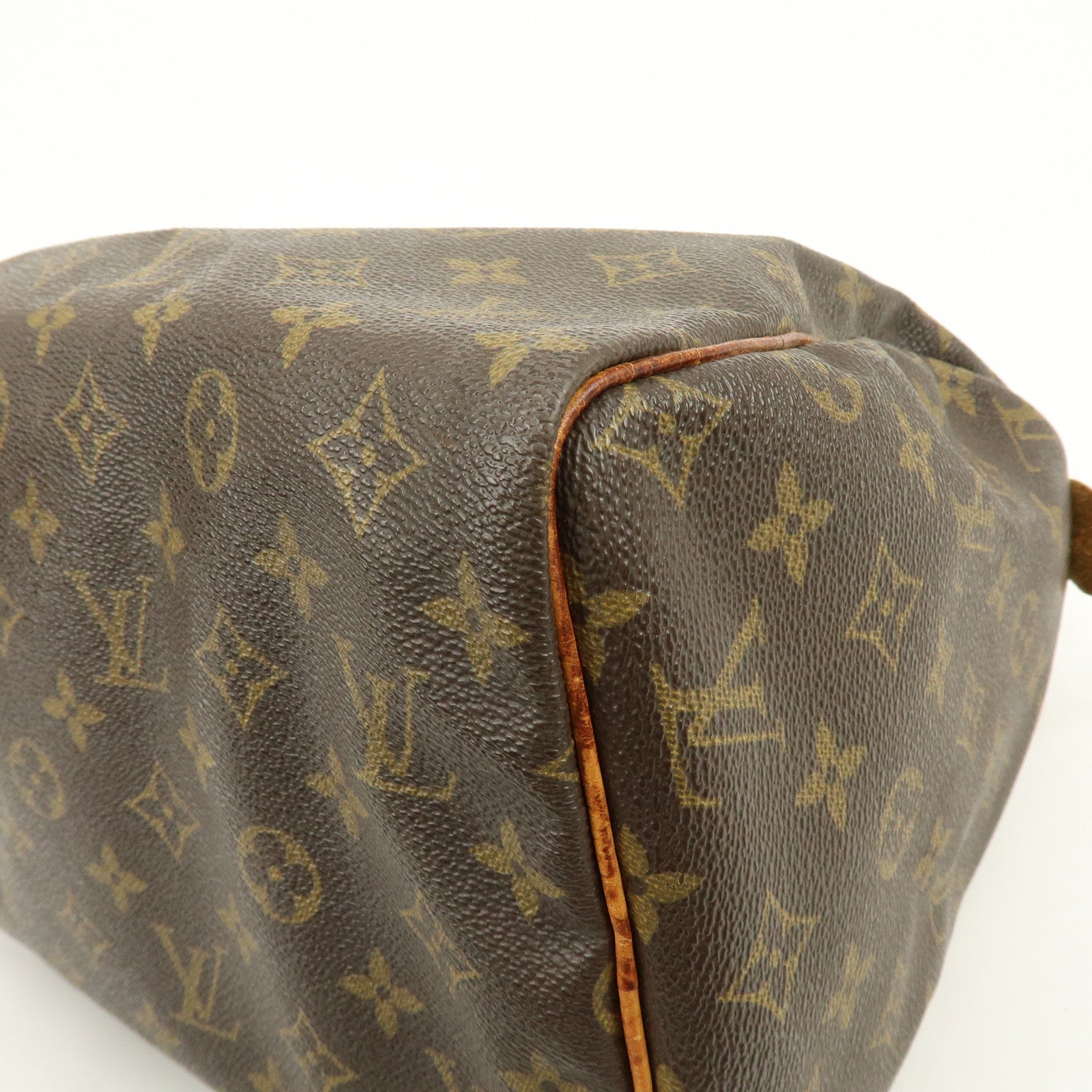 Louis Vuitton Monogram Speedy 30 Boston Bag Hand Bag Brown M41526