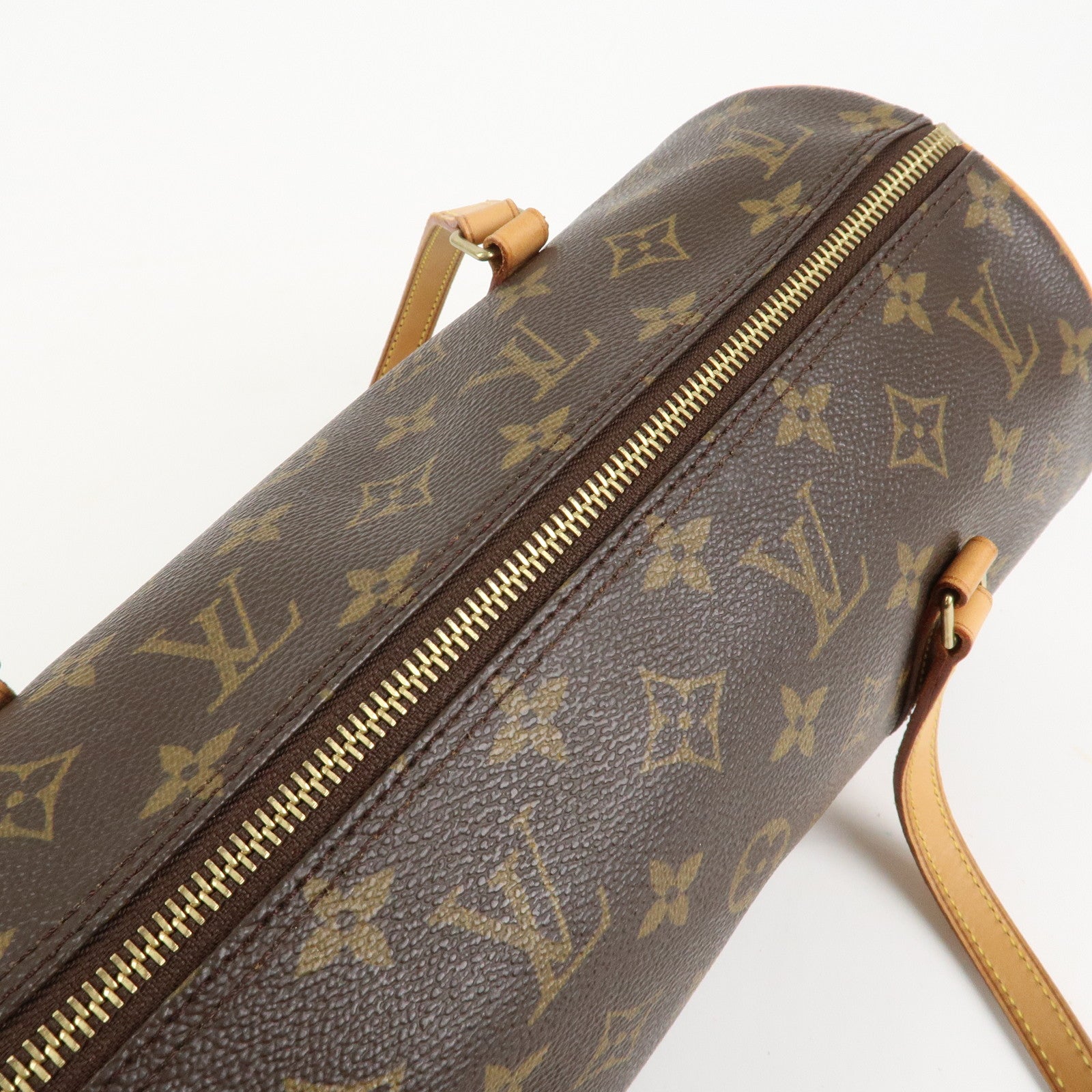 Louis Vuitton Monogram Papillon 30 Hand Bag New Style M51385 Used