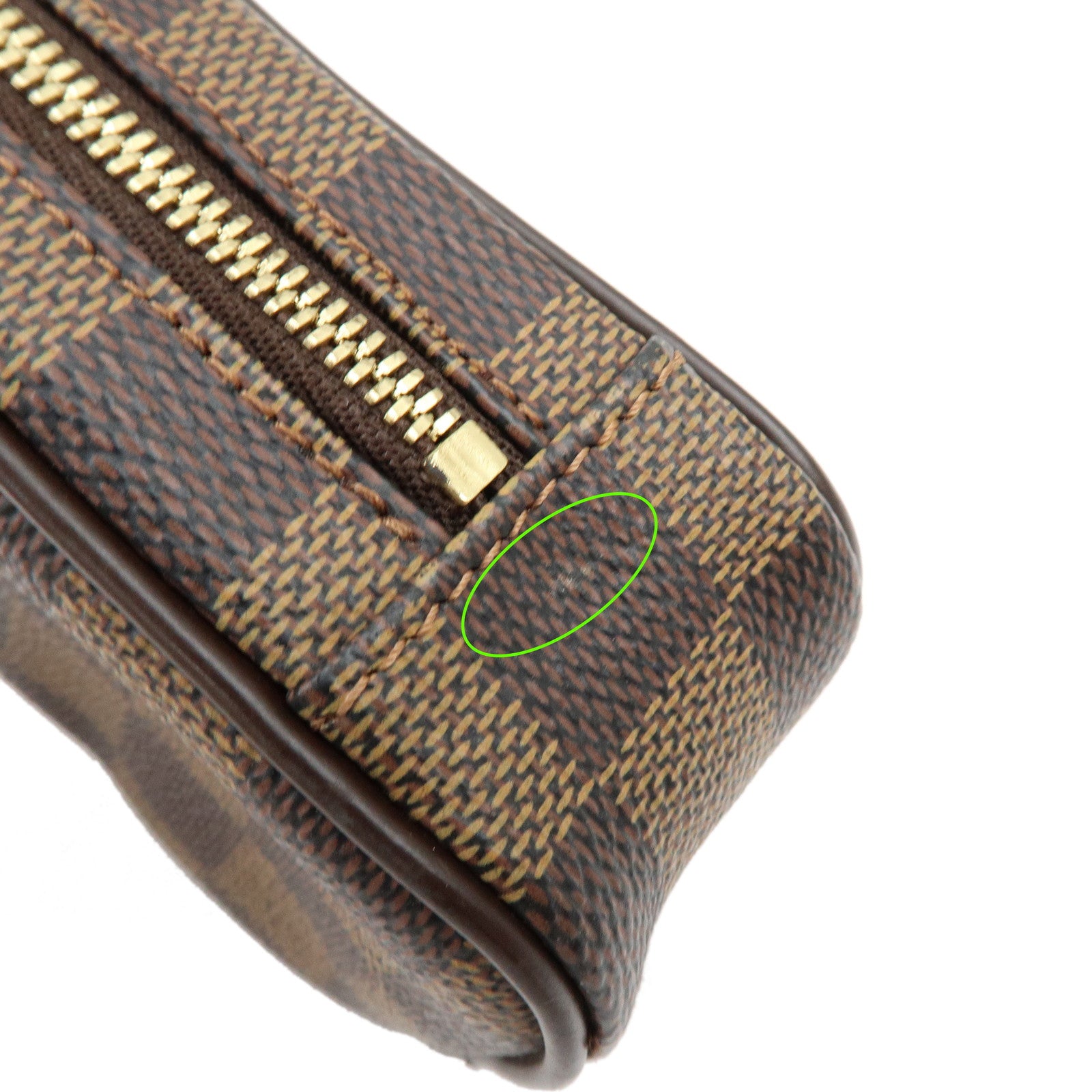 Louis Vuitton Damier Ebene Etui Okapi PM Shoulder Bag Pouch N61738