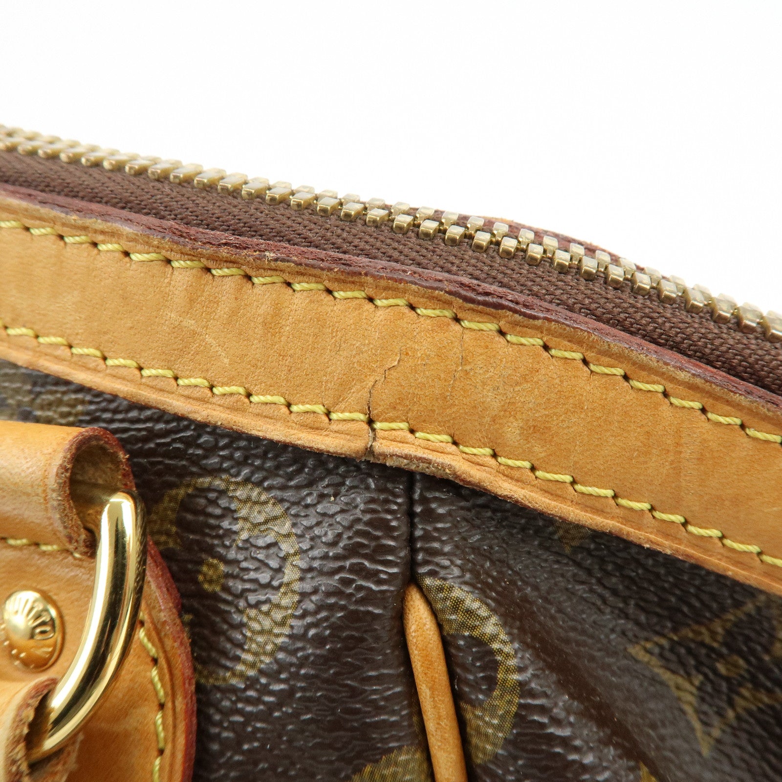 Louis Vuitton Monogram Tivoli PM Hand Bag Shoulder Bag Brown M40143
