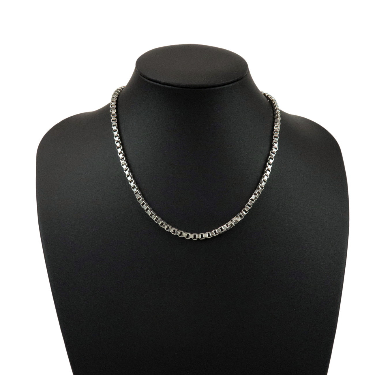 Tiffany & Co Venetian Link Necklace SV925 Silver
