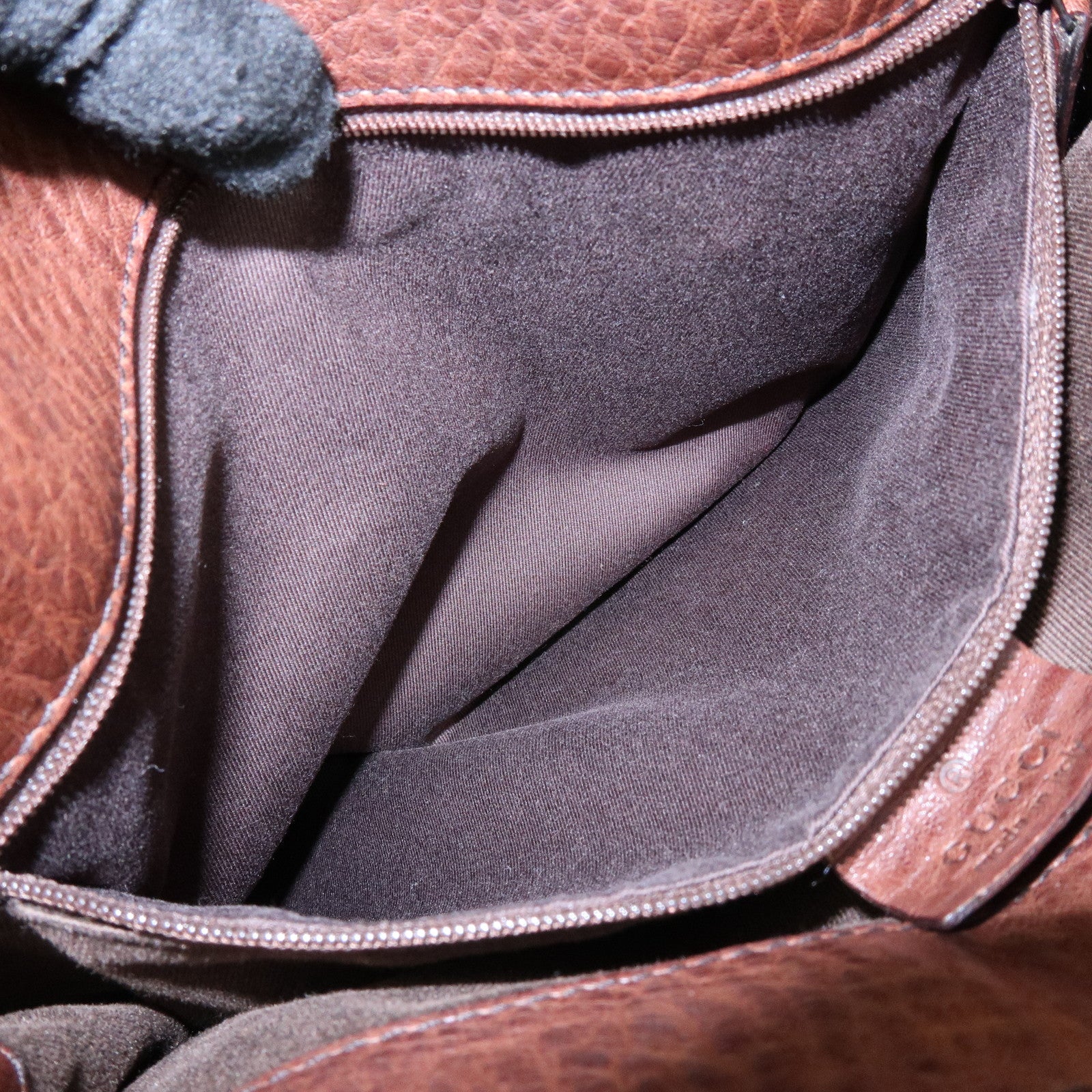 GUCCI Horsebit GG Canvas Leather Tote Bag Shoulder Bag Brown 101971