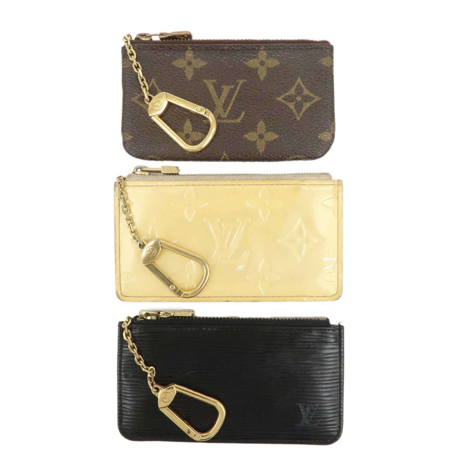 Louis Vuitton Set of 3 Coin Case M91348/M62650/M63802