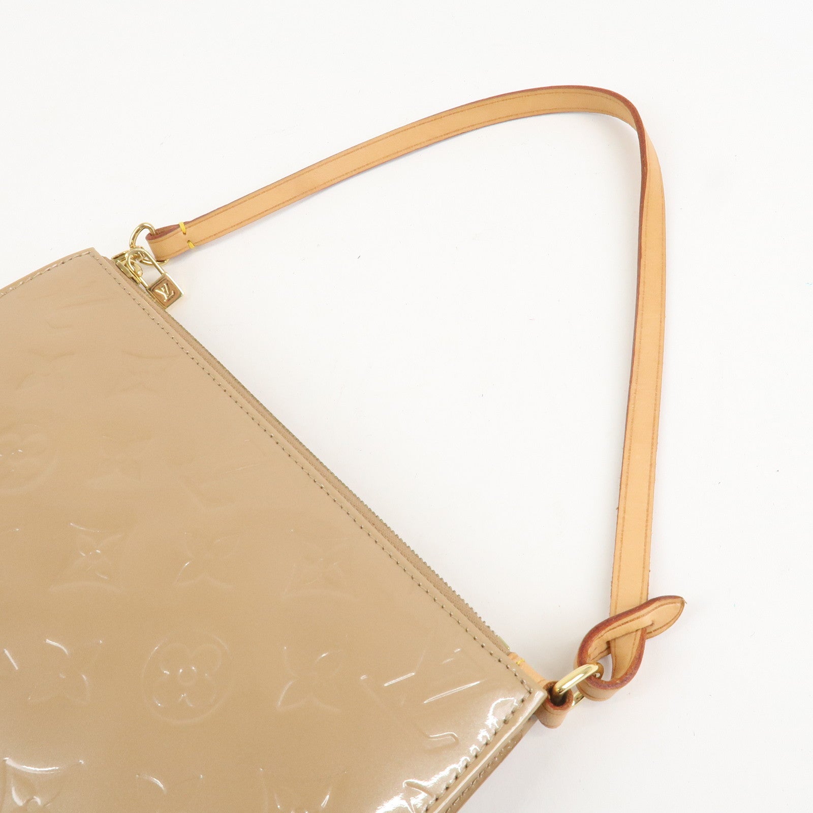 Louis Vuitton Monogram Vernis Pochette Accessoires Noisette M91343 Used