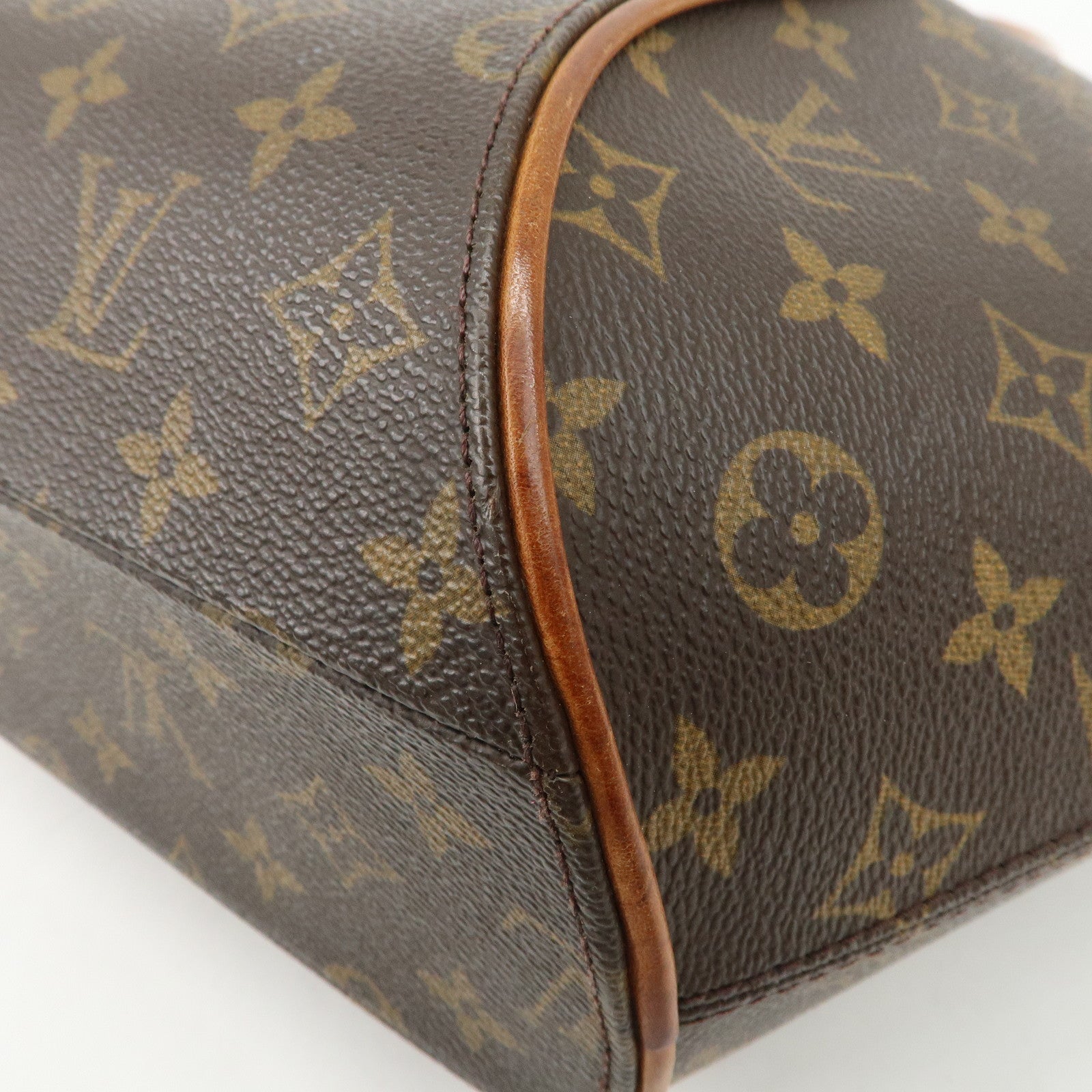 Louis Vuitton Monogram Ellipse MM Hand Bag Brown M51126