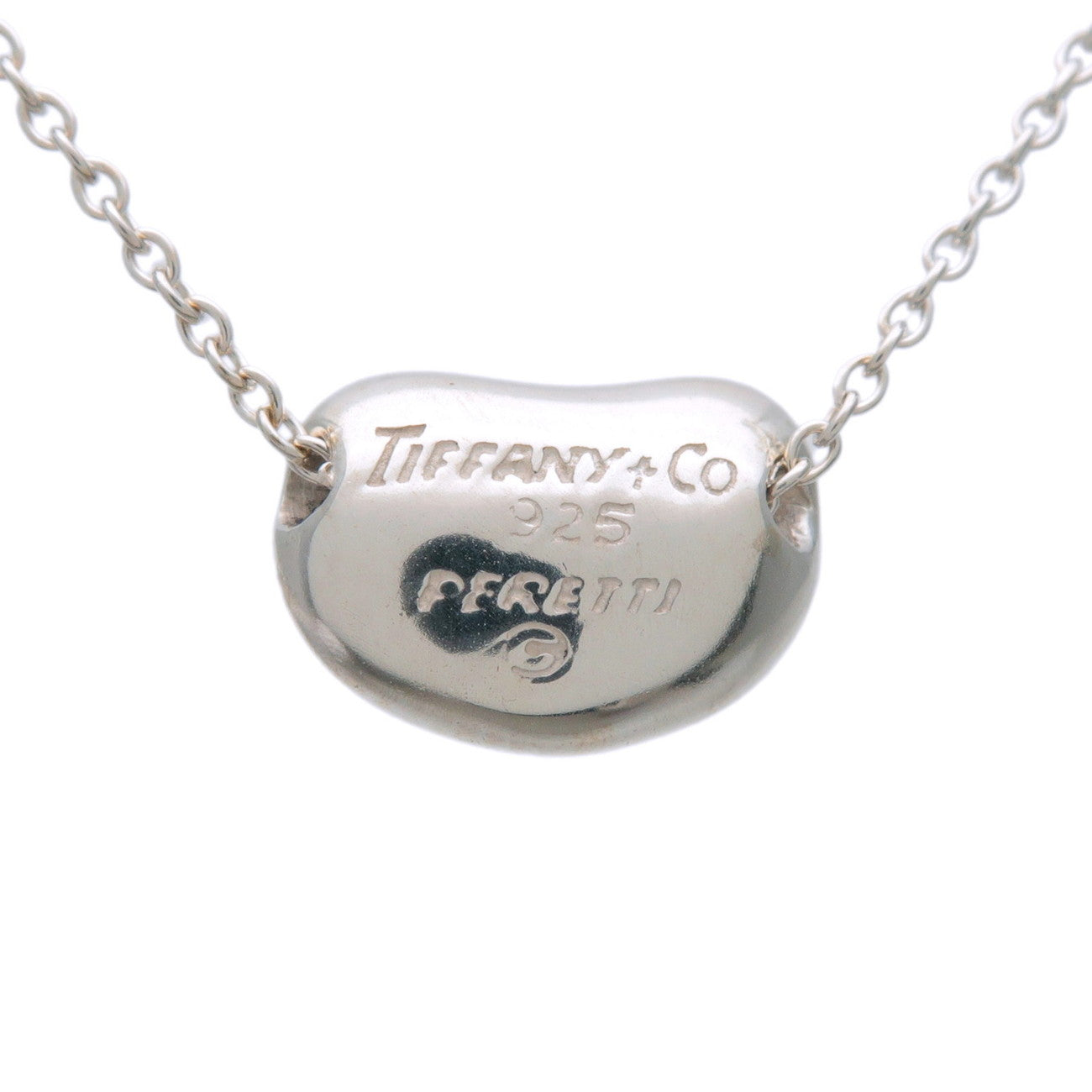 Tiffany & Co Bean Necklace Small SV925 Silver