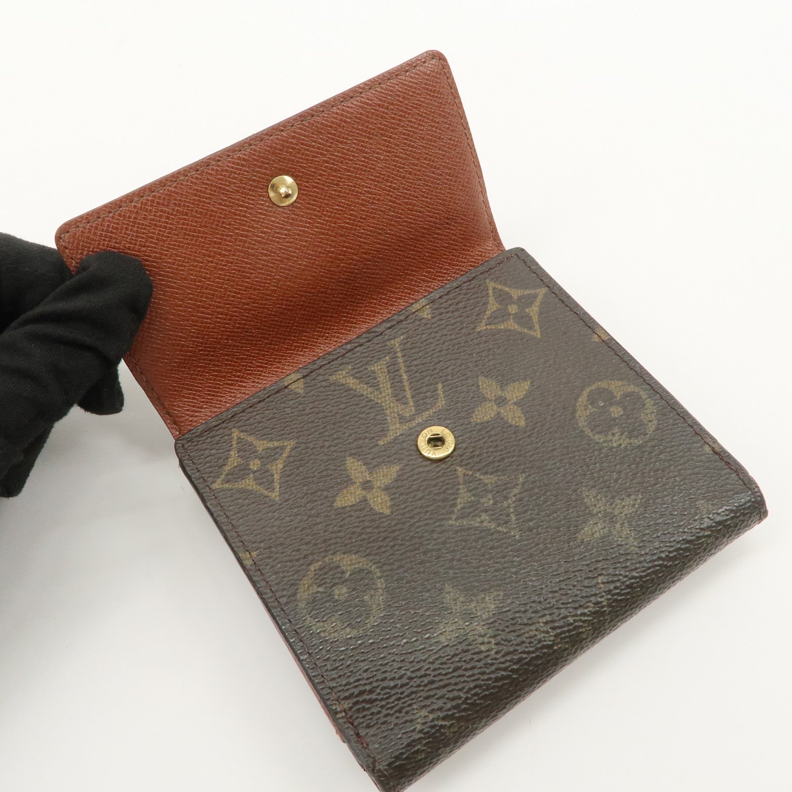 Louis Vuitton Monogram Porte Monnaie Billet Carte Credit M61652