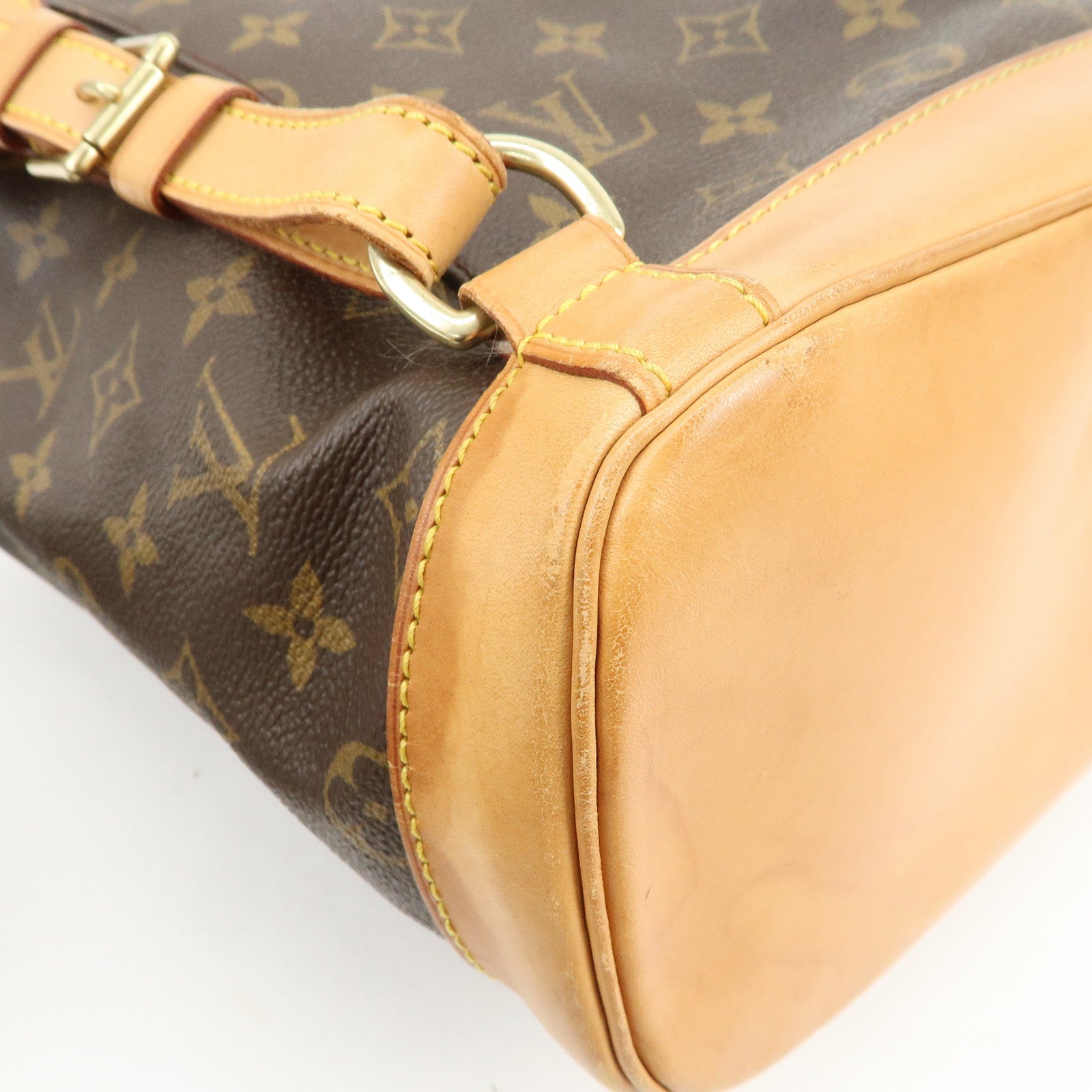 Louis Vuitton Monogram Montsouris GM Backpack Rucksack Brown M51135