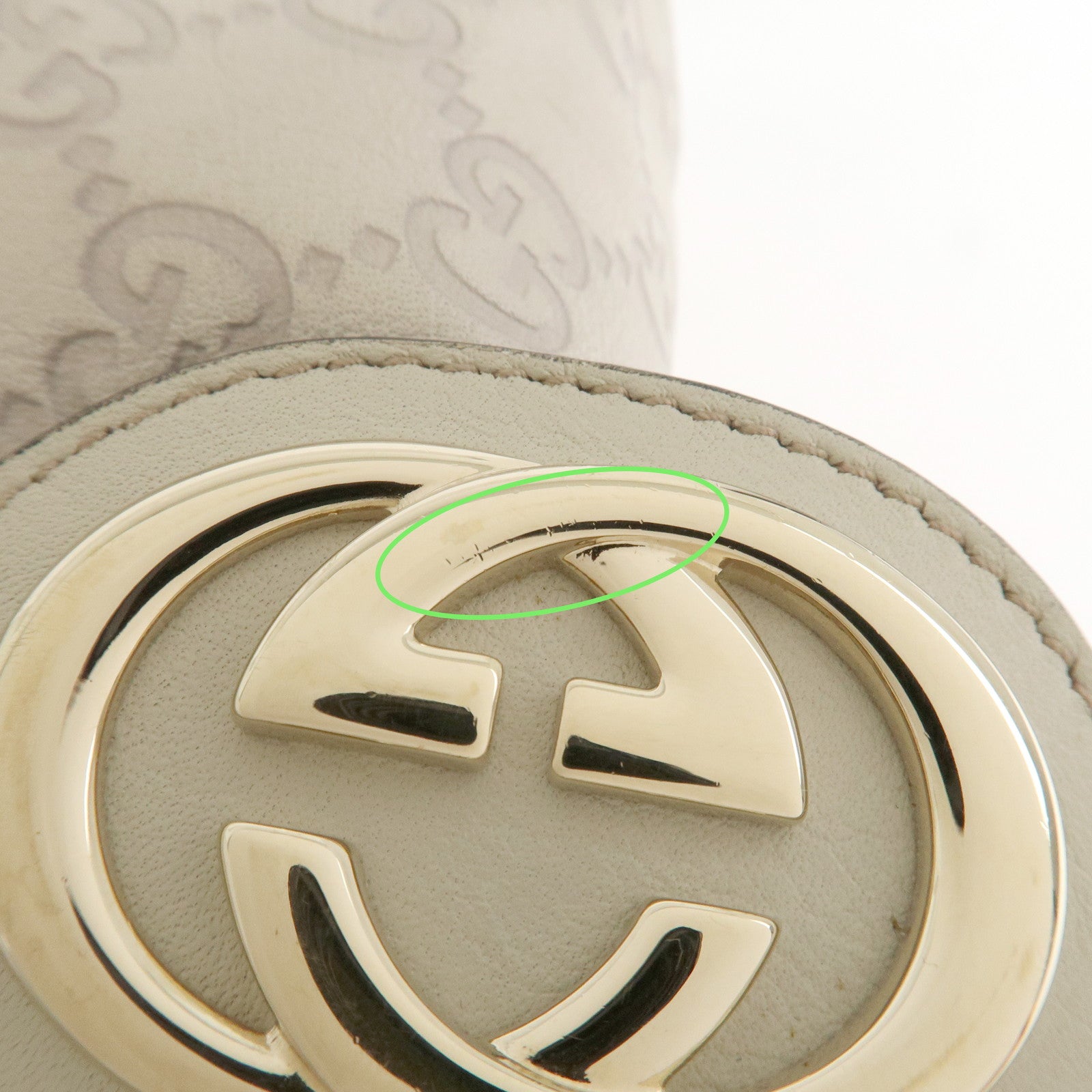 GUCCI Sukey Guccissima Guccissima Leather 2WAY Bag Hand Bag 364841