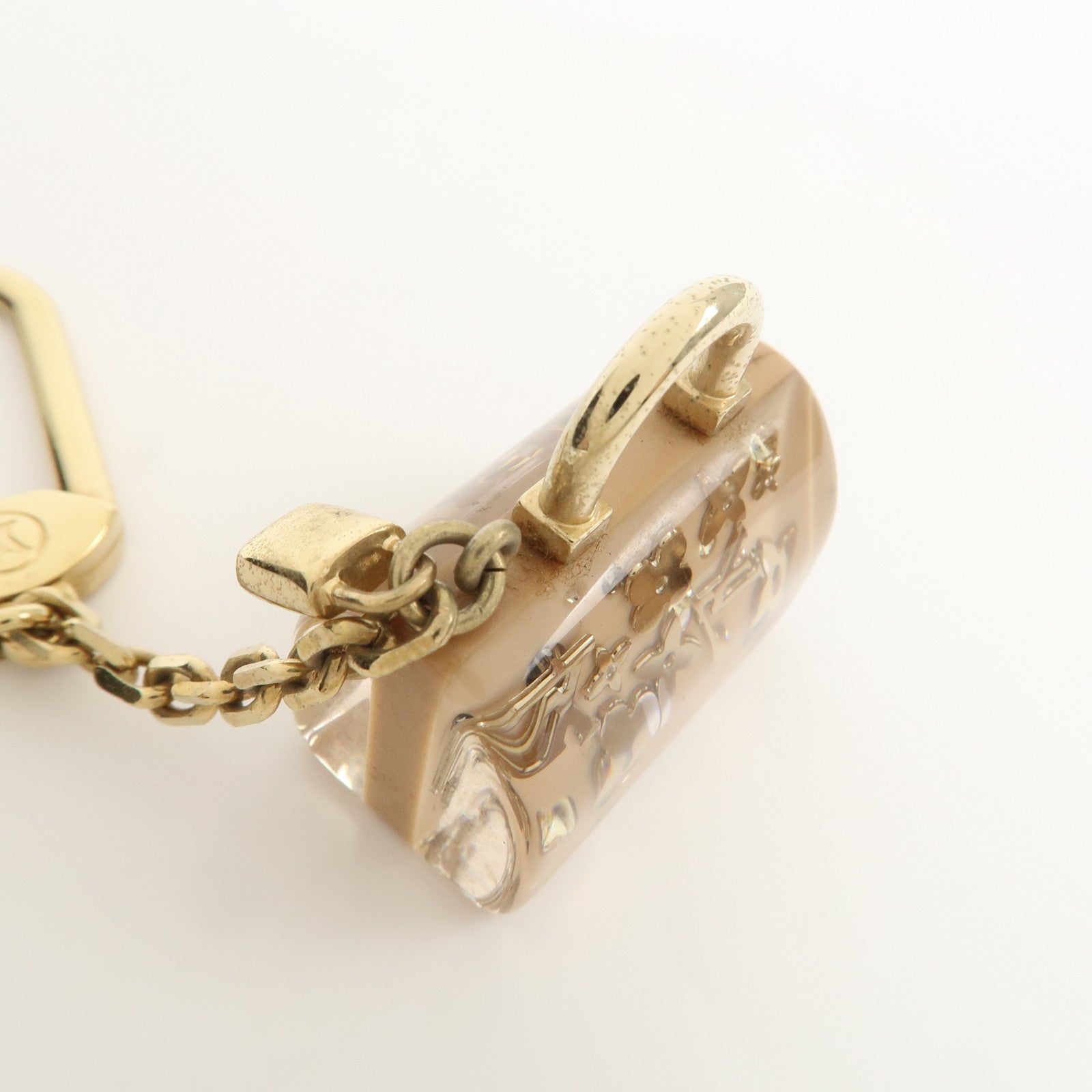 Louis Vuitton Porte Cles Speedy Inclusion Metal Bag Charm M65320