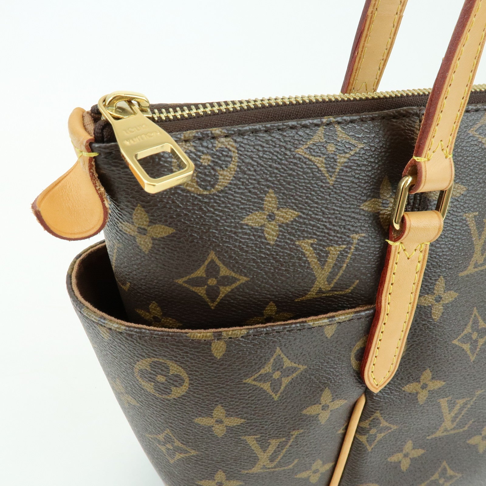 Louis Vuitton Monogram Totally PM Shoulder Bag Brown M56688