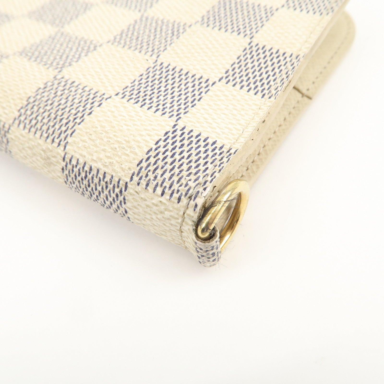 Louis Vuitton Damier Azur Portefeuille Insolite Long Wallet N63072