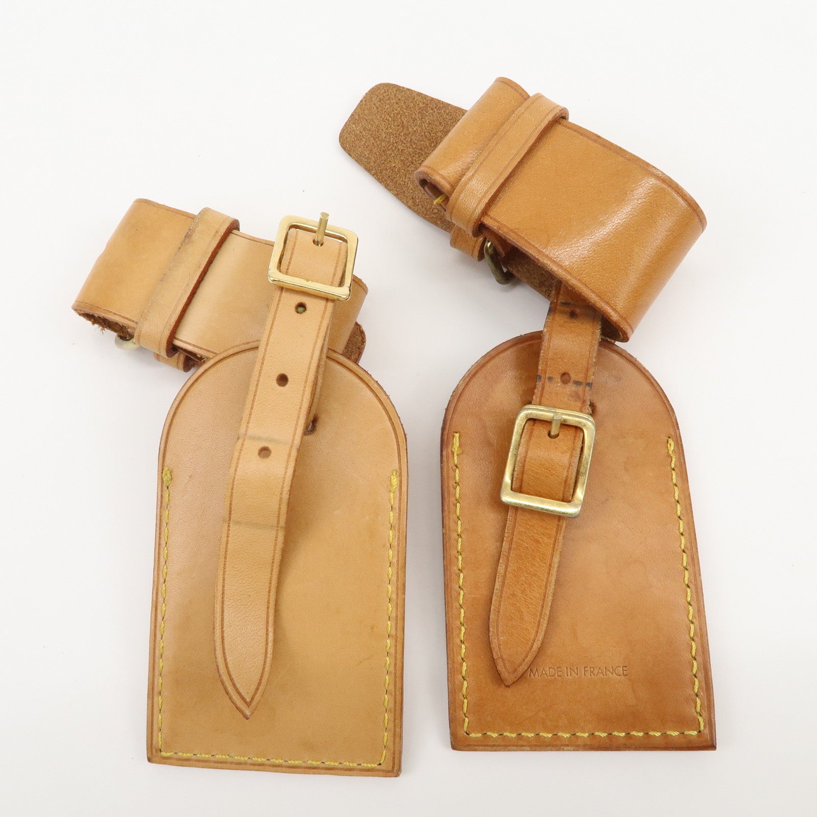 Louis Vuitton Set of 10 Leather Name Tag & Poignet