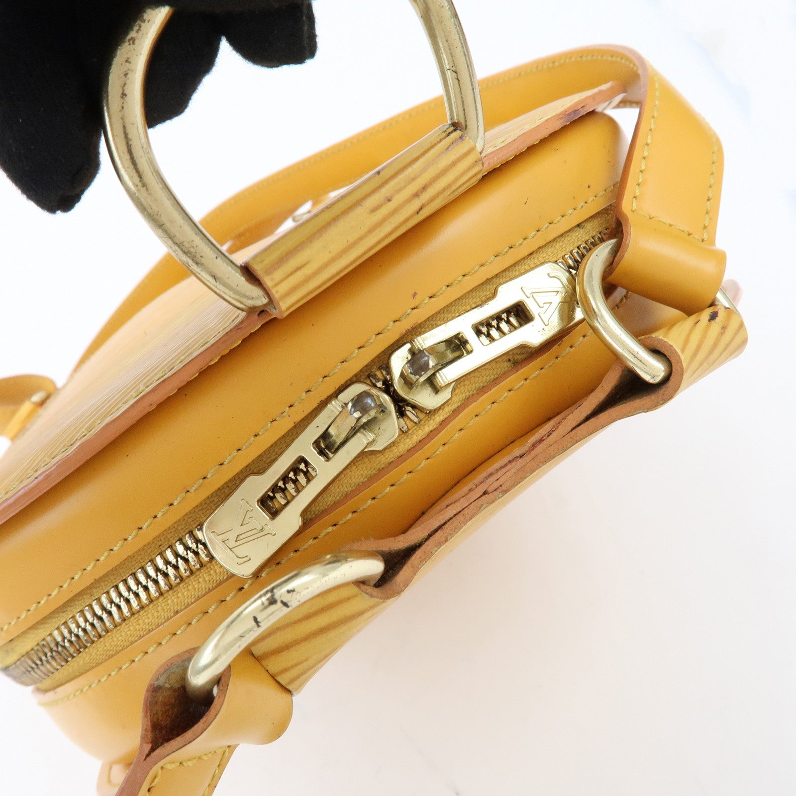 Louis Vuitton Epi Mabillon Backpack Tassili Yellow M52239