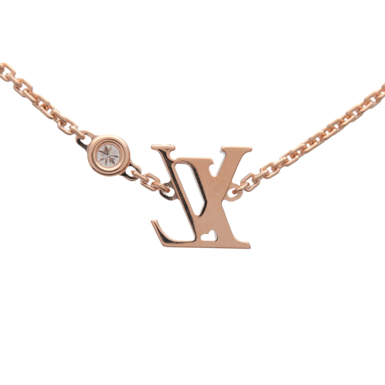 Louis Vuitton Pandantiff Idylle Blossom 1P Diamond Necklace Q93655