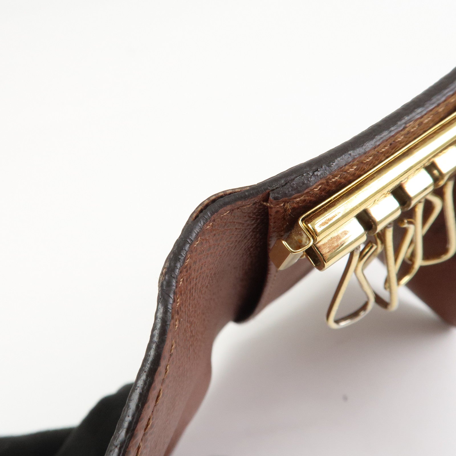 Louis Vuitton Monogram Multicles 4 Key Case Key Holder Brown M69517